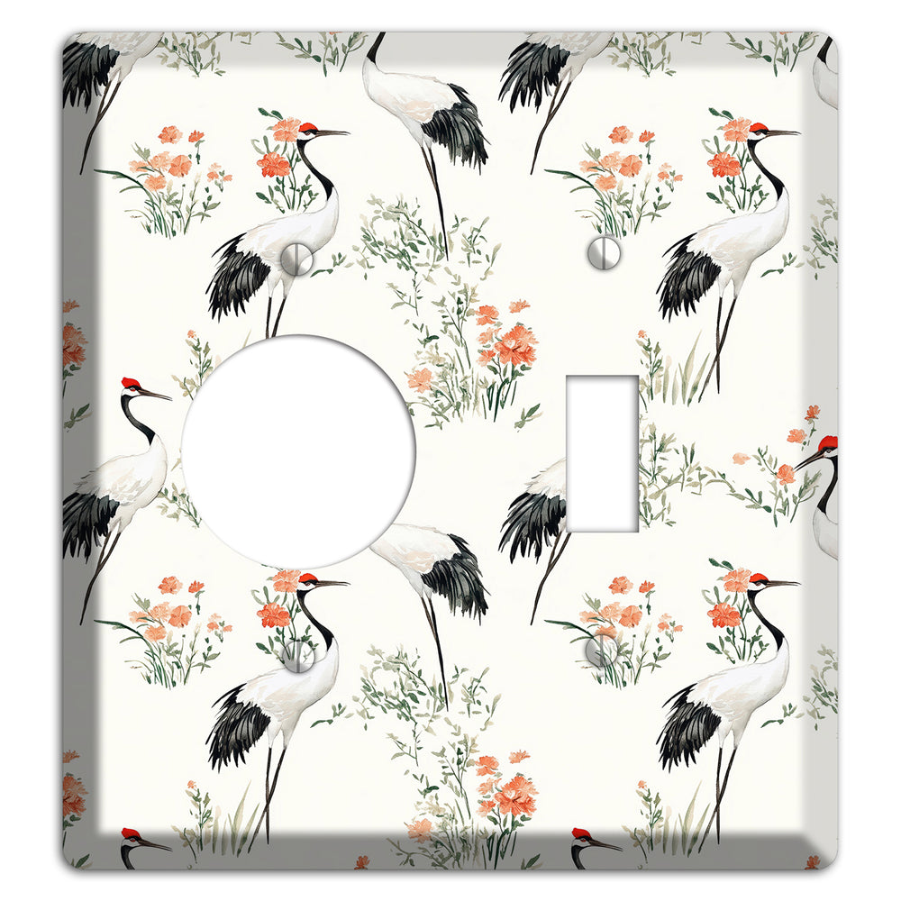 Coral Meadow Flight Receptacle / Toggle Wallplate
