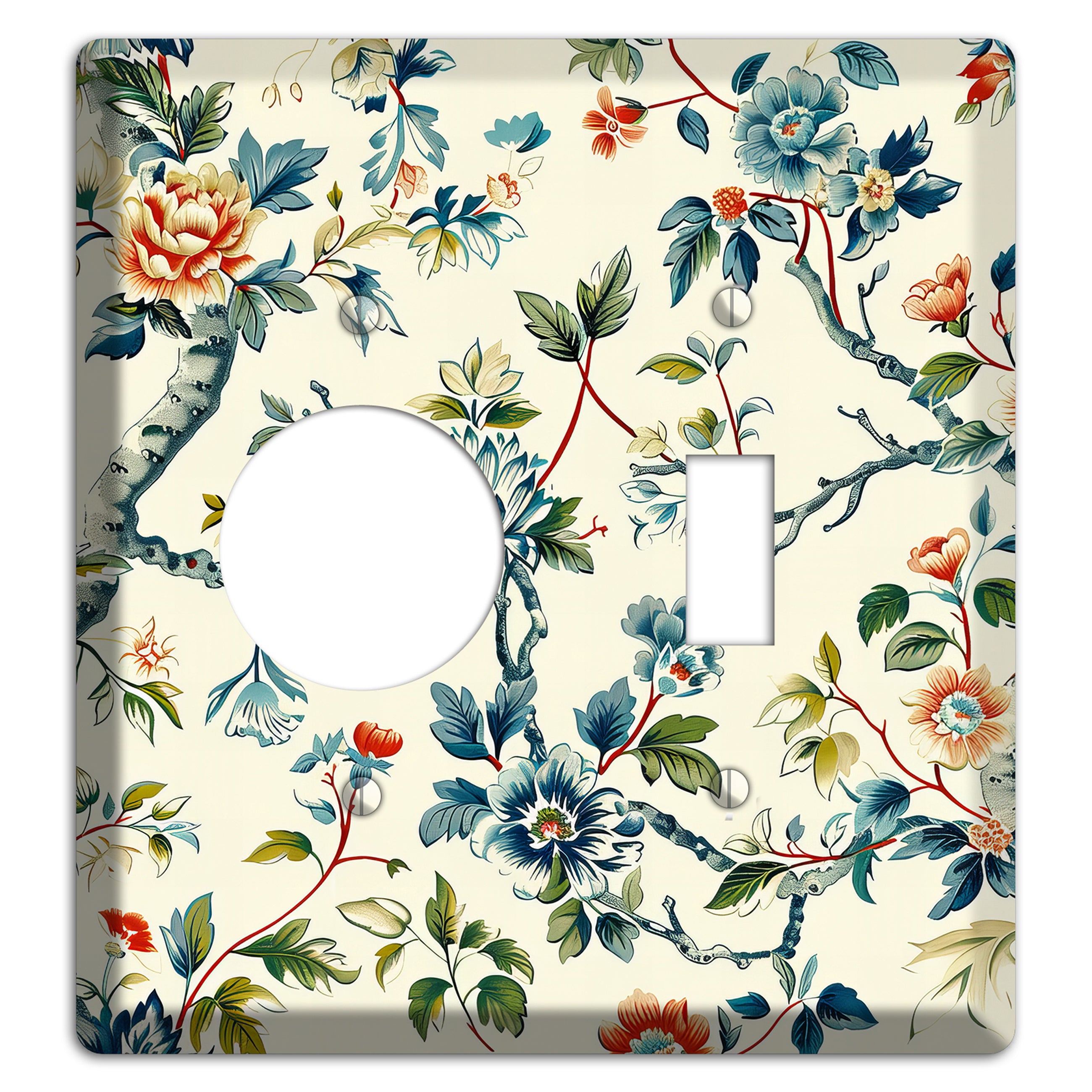 Wandering Bough Receptacle / Toggle Wallplate