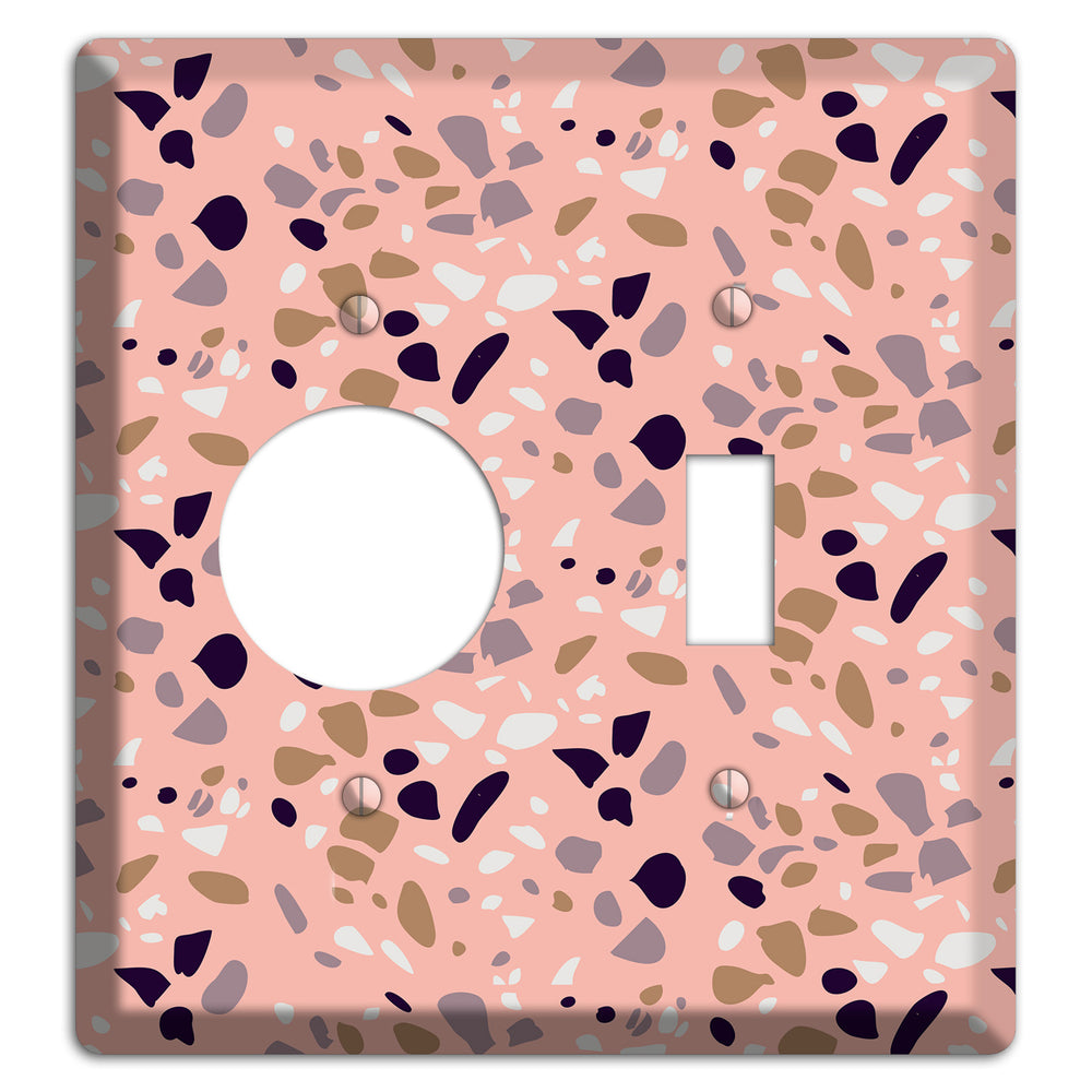 Petal Scatter Receptacle / Toggle Wallplate