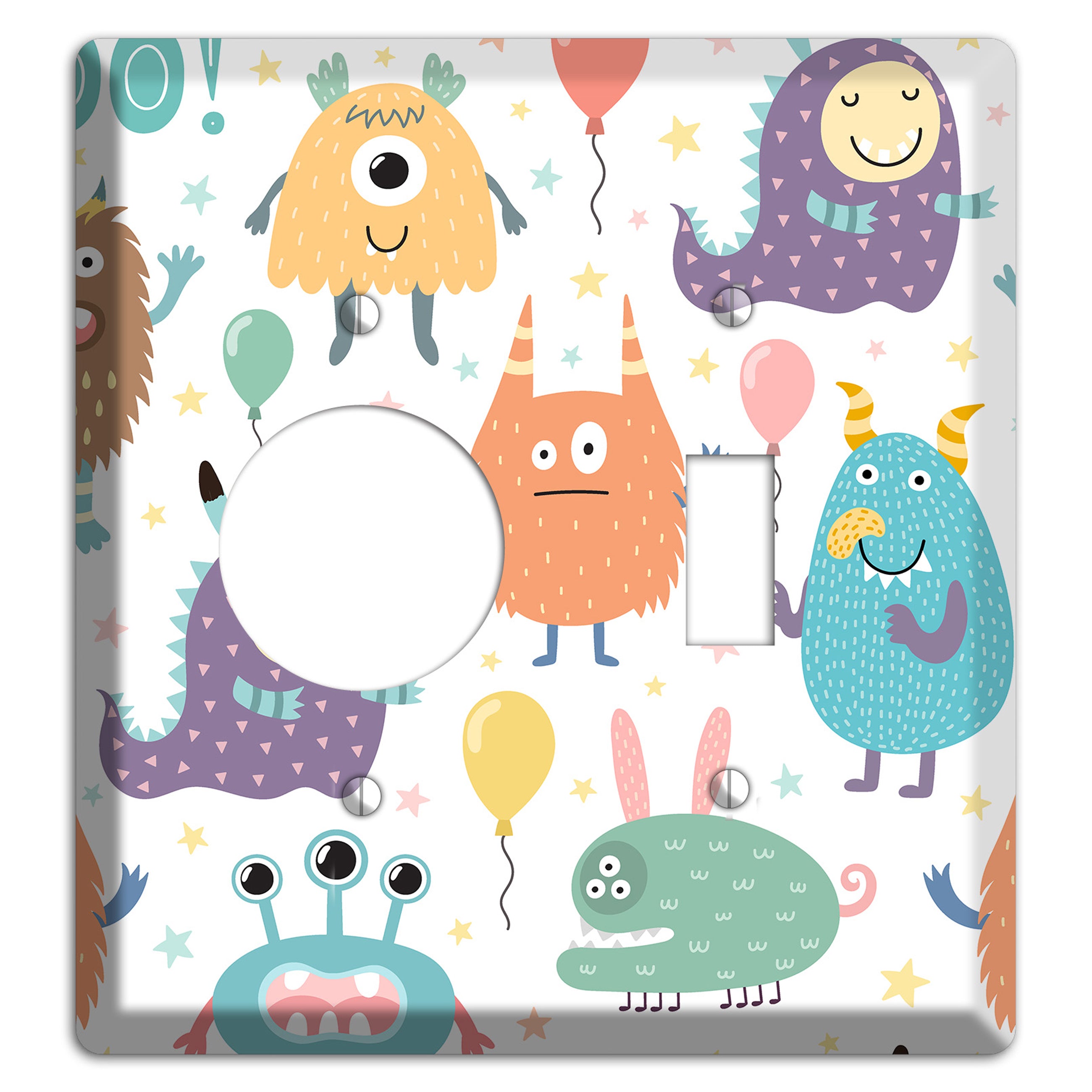 Monster Mash Receptacle / Toggle Wallplate