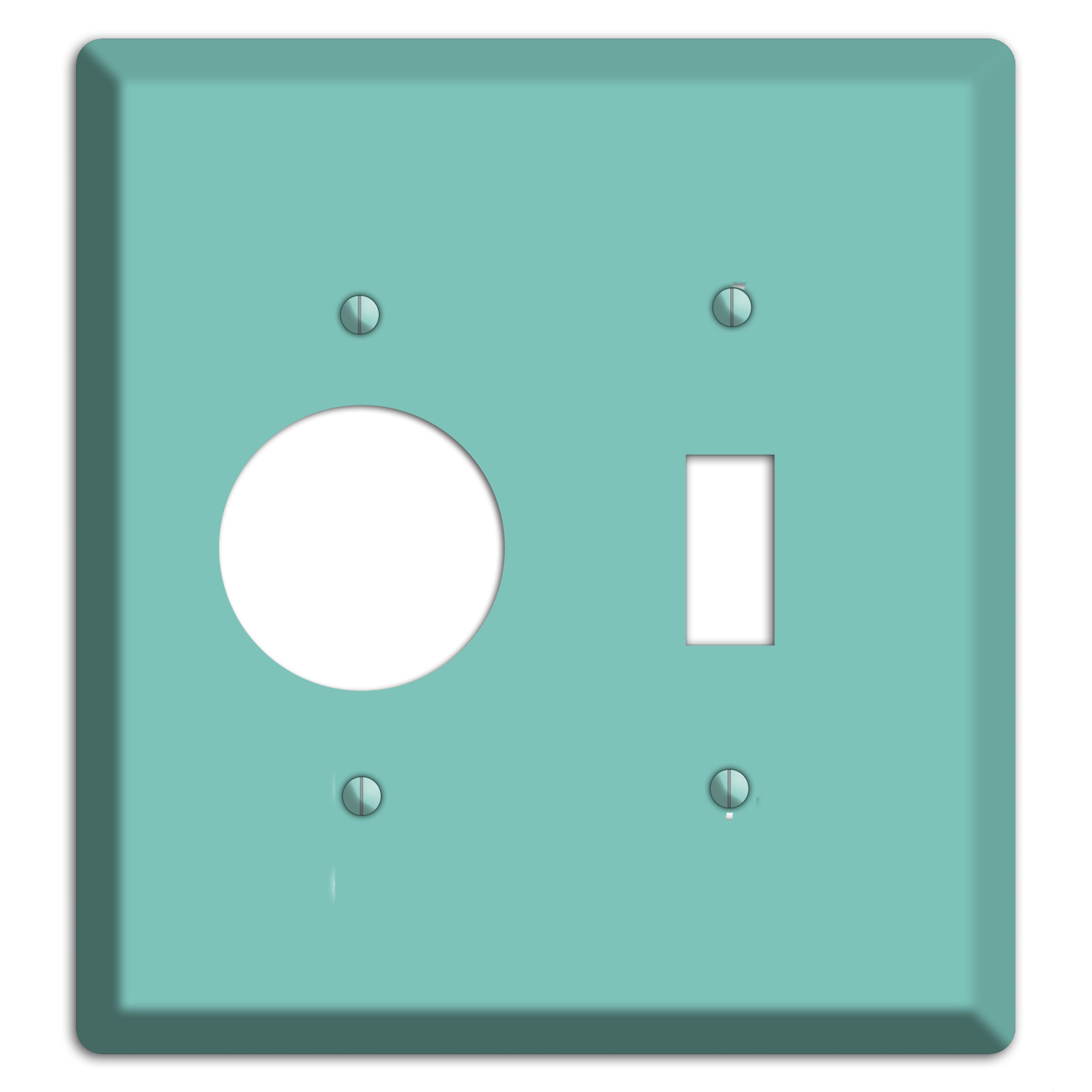 Baxter Seafoam Receptacle / Toggle Wallplate