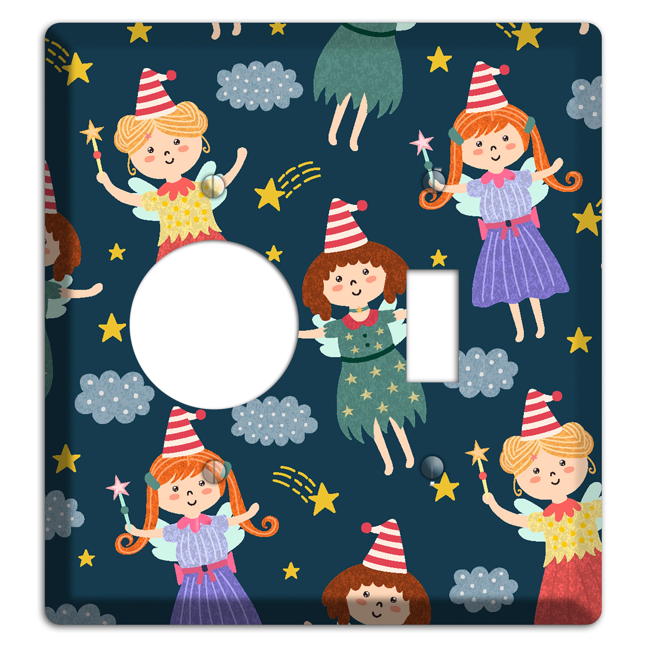 Fairyland Dreams Receptacle / Toggle Wallplate