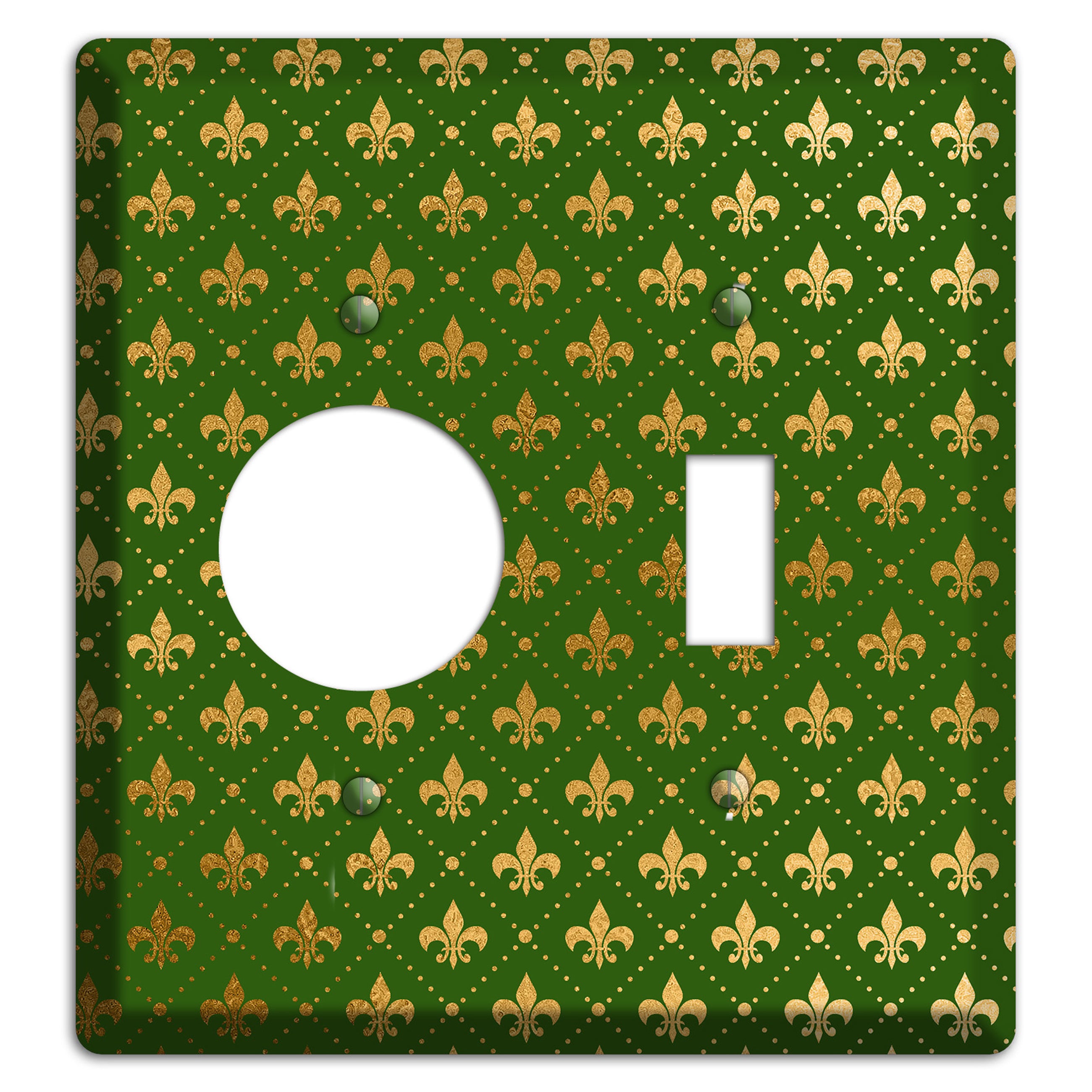 Gilded Grove Receptacle / Toggle Wallplate