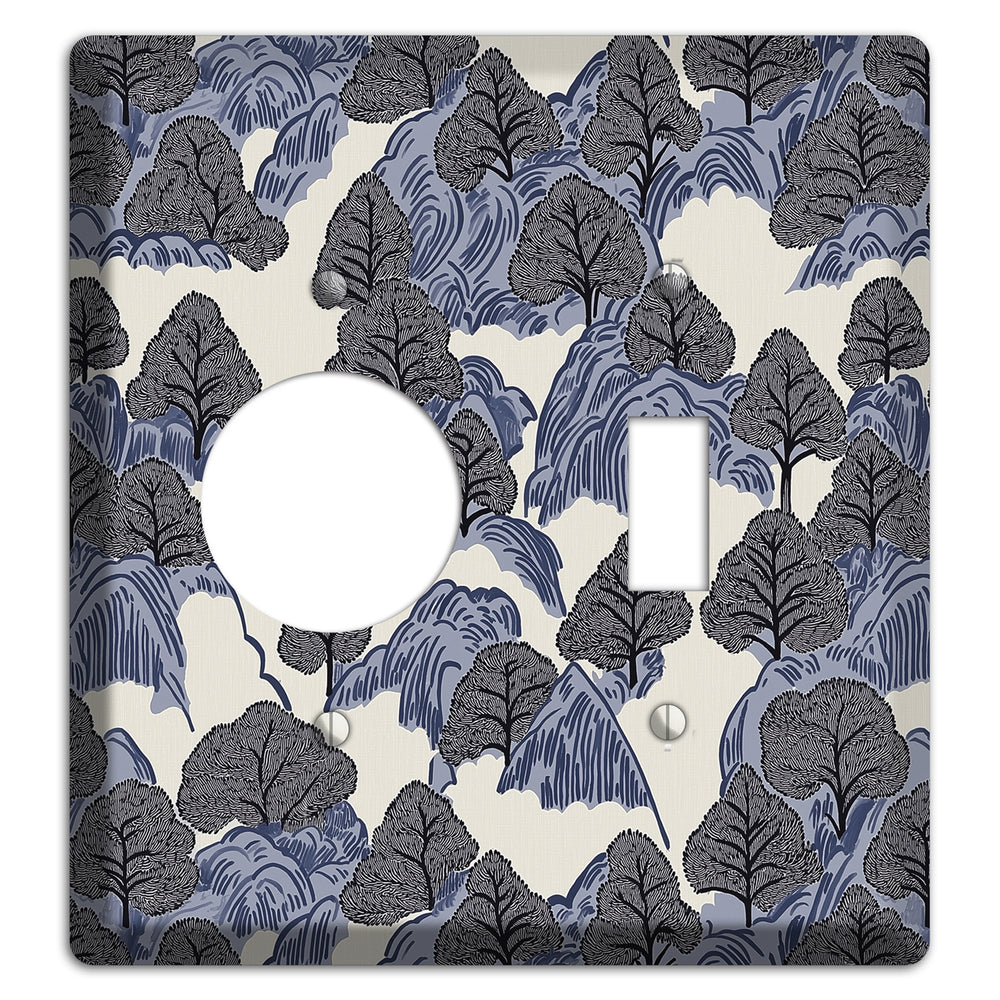 Thousand Pines Receptacle / Toggle Wallplate