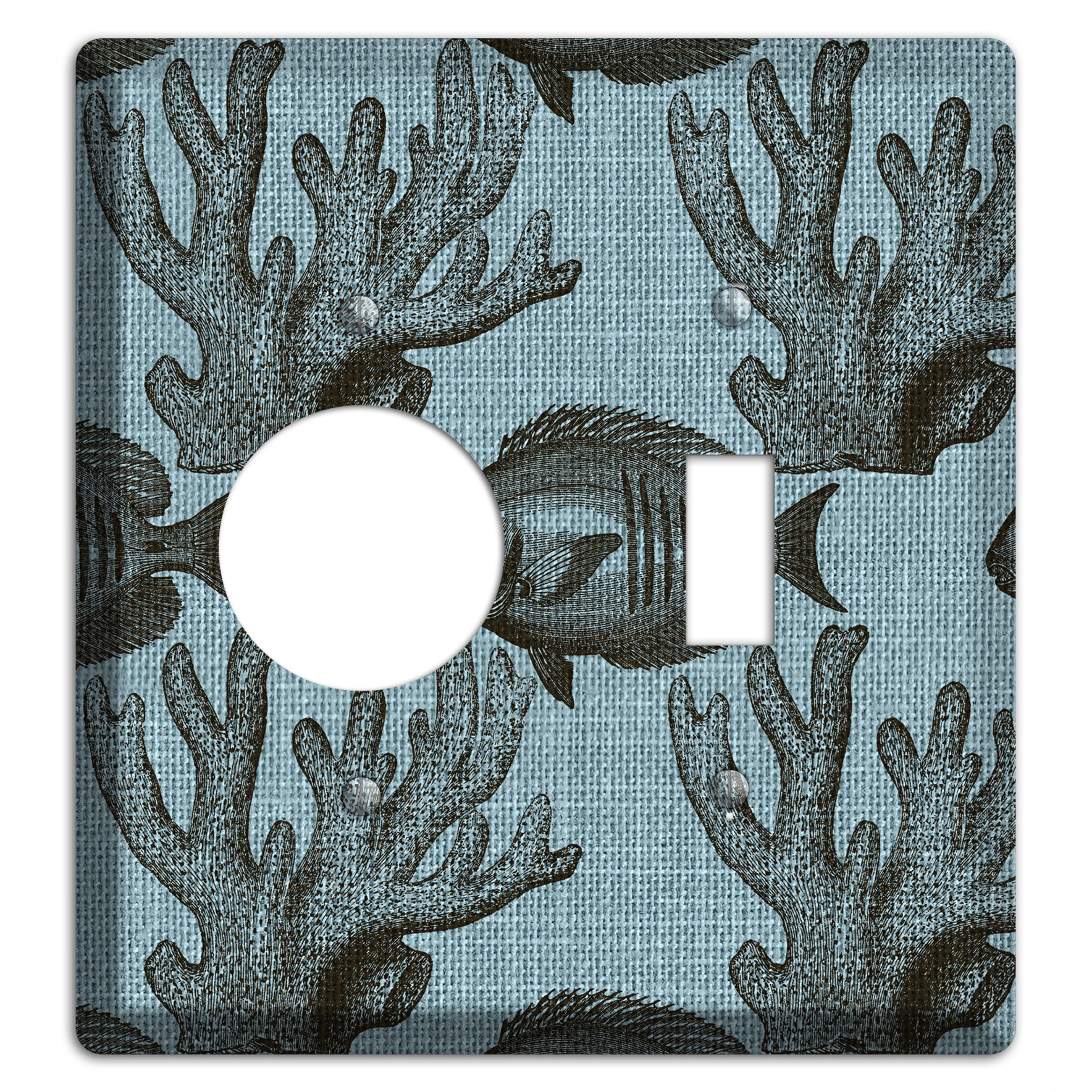 Reef Encounter Receptacle / Toggle Wallplate
