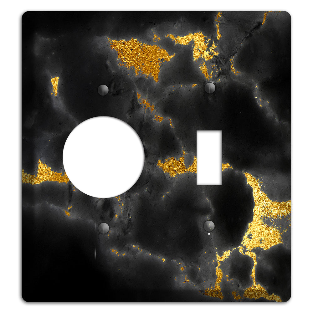 Equator Marble Receptacle / Toggle Wallplate