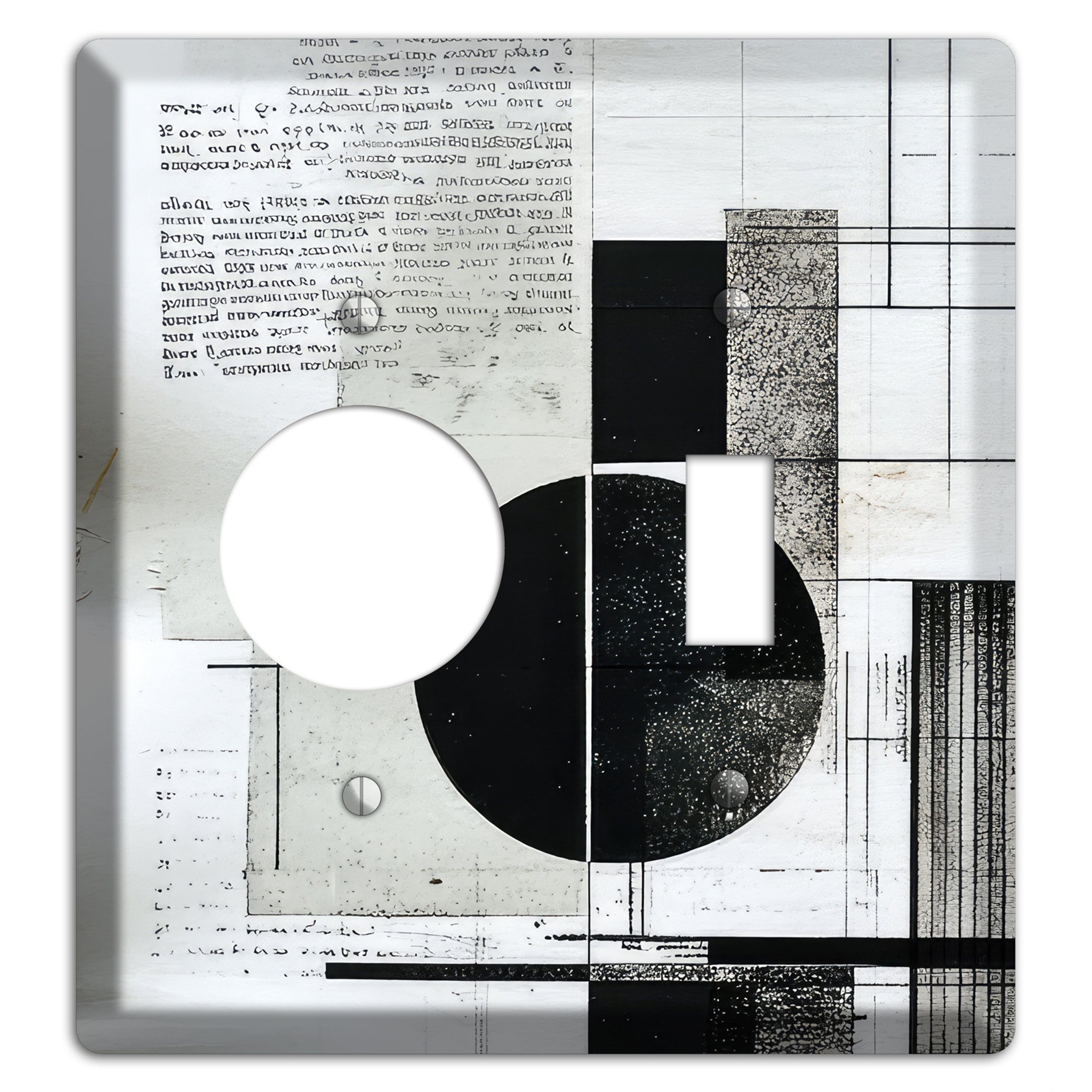 Cartographer's Dream Receptacle / Toggle Wallplate