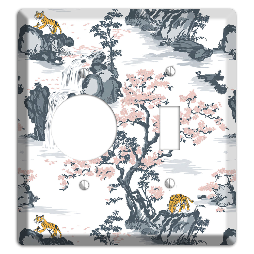 Tiger's Mountain Vigil Receptacle / Toggle Wallplate