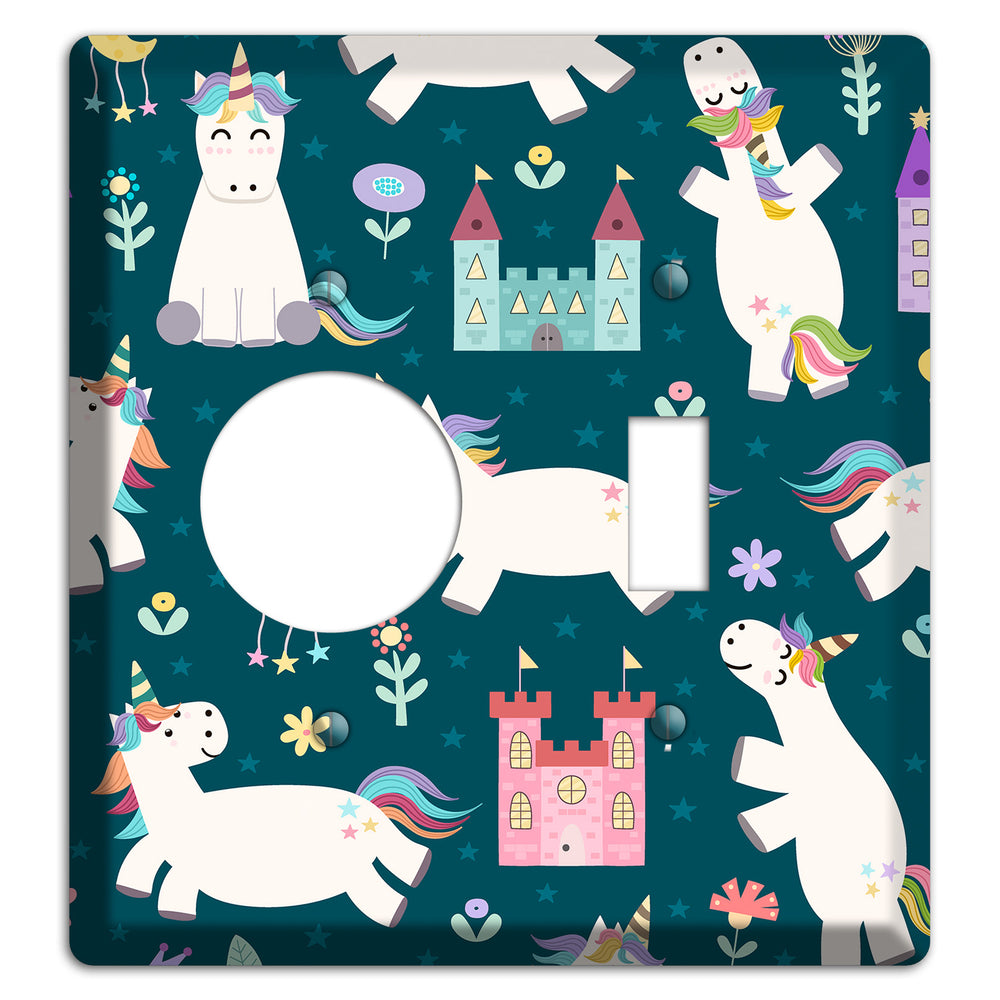 Unicorn Kingdom Receptacle / Toggle Wallplate