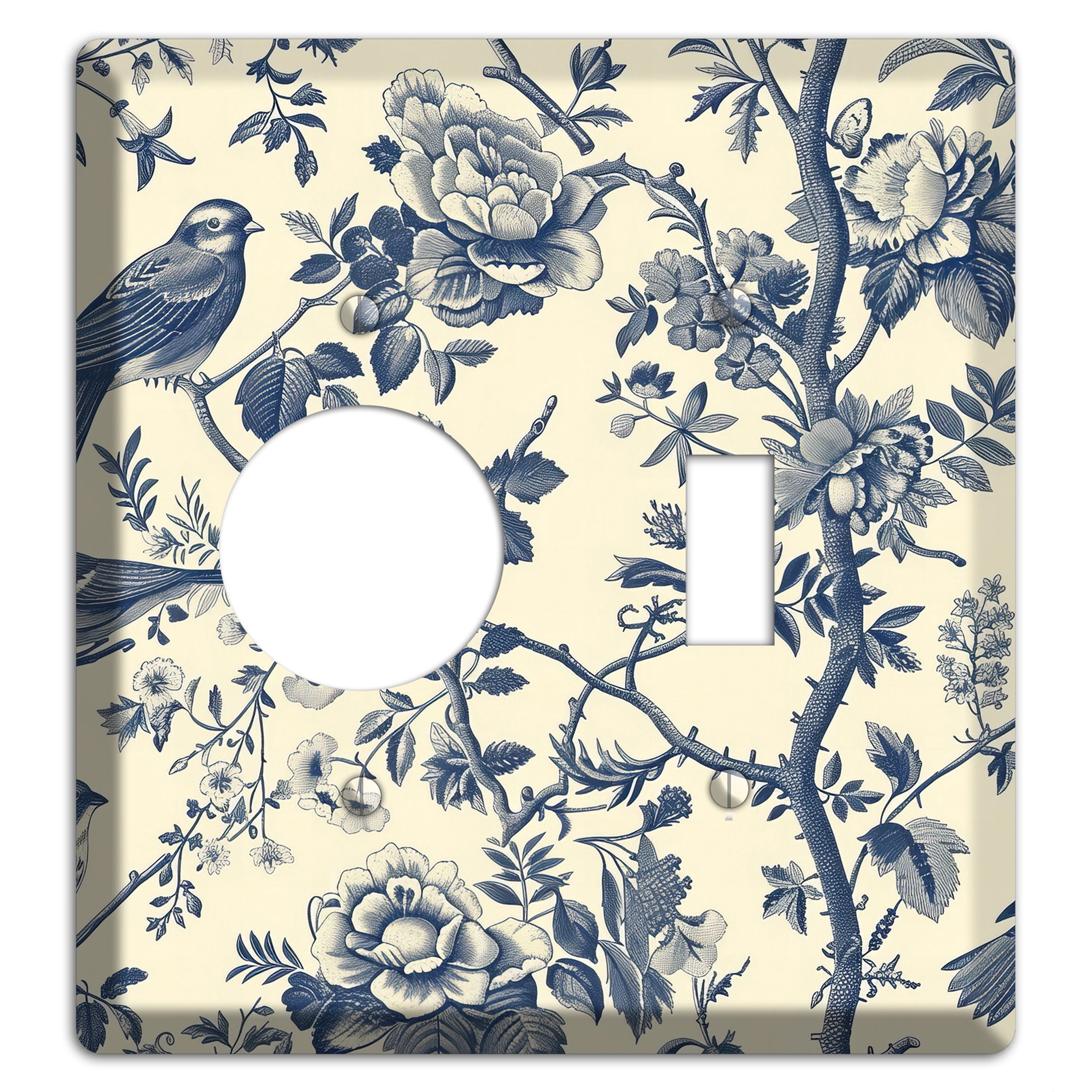 Garden Reverie Receptacle / Toggle Wallplate