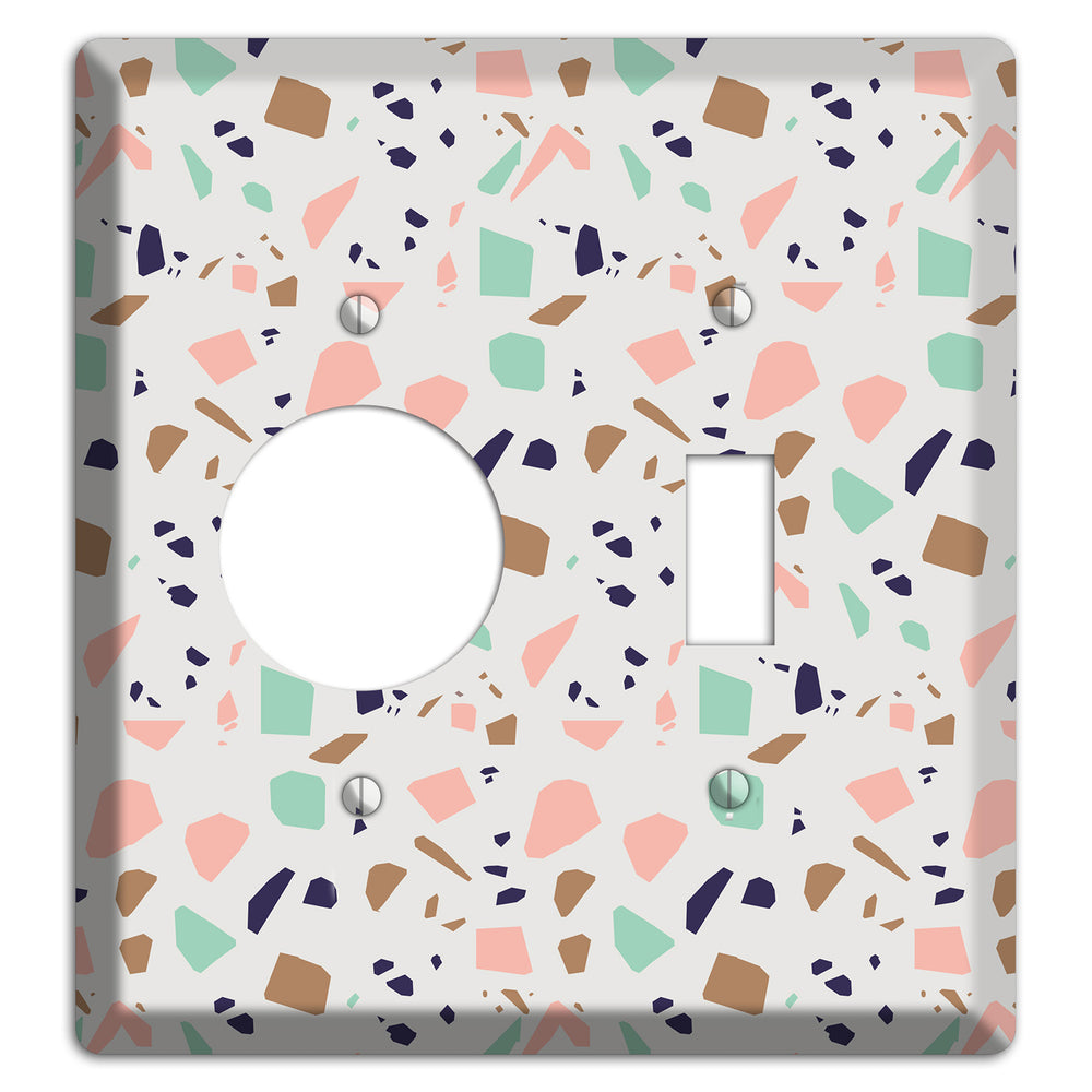 Candyfetti Quartz Receptacle / Toggle Wallplate