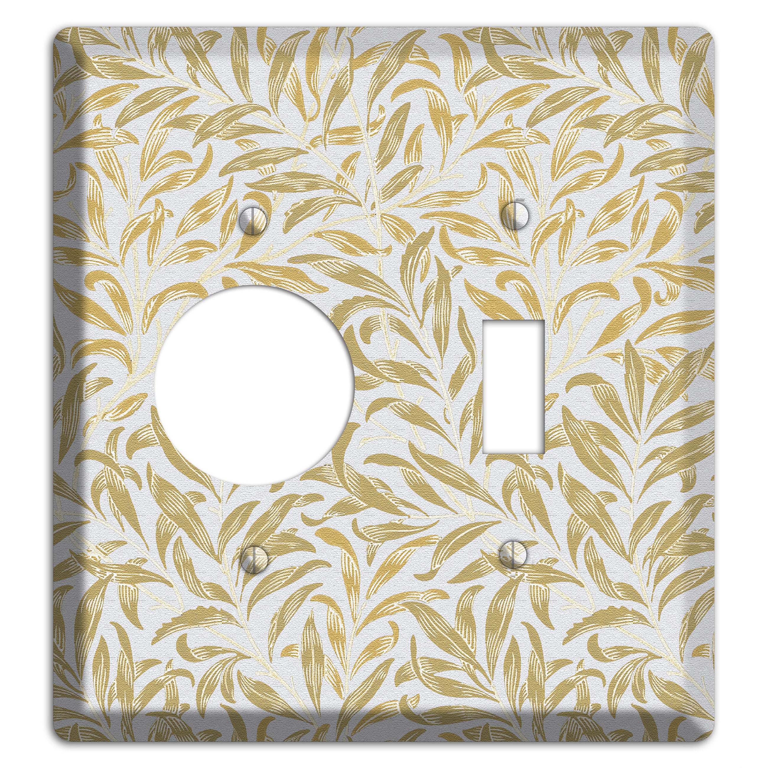 Gilded Meadow Receptacle / Toggle Wallplate