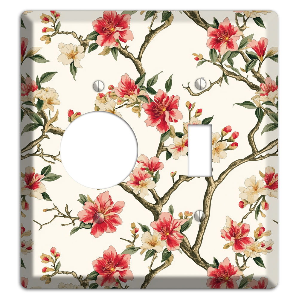 Blossom & Bough Receptacle / Toggle Wallplate