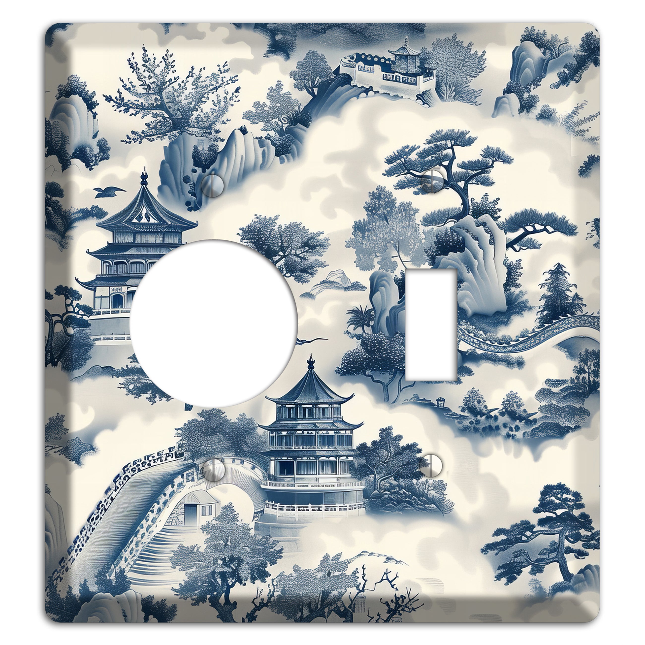 Imperial Mist Receptacle / Toggle Wallplate