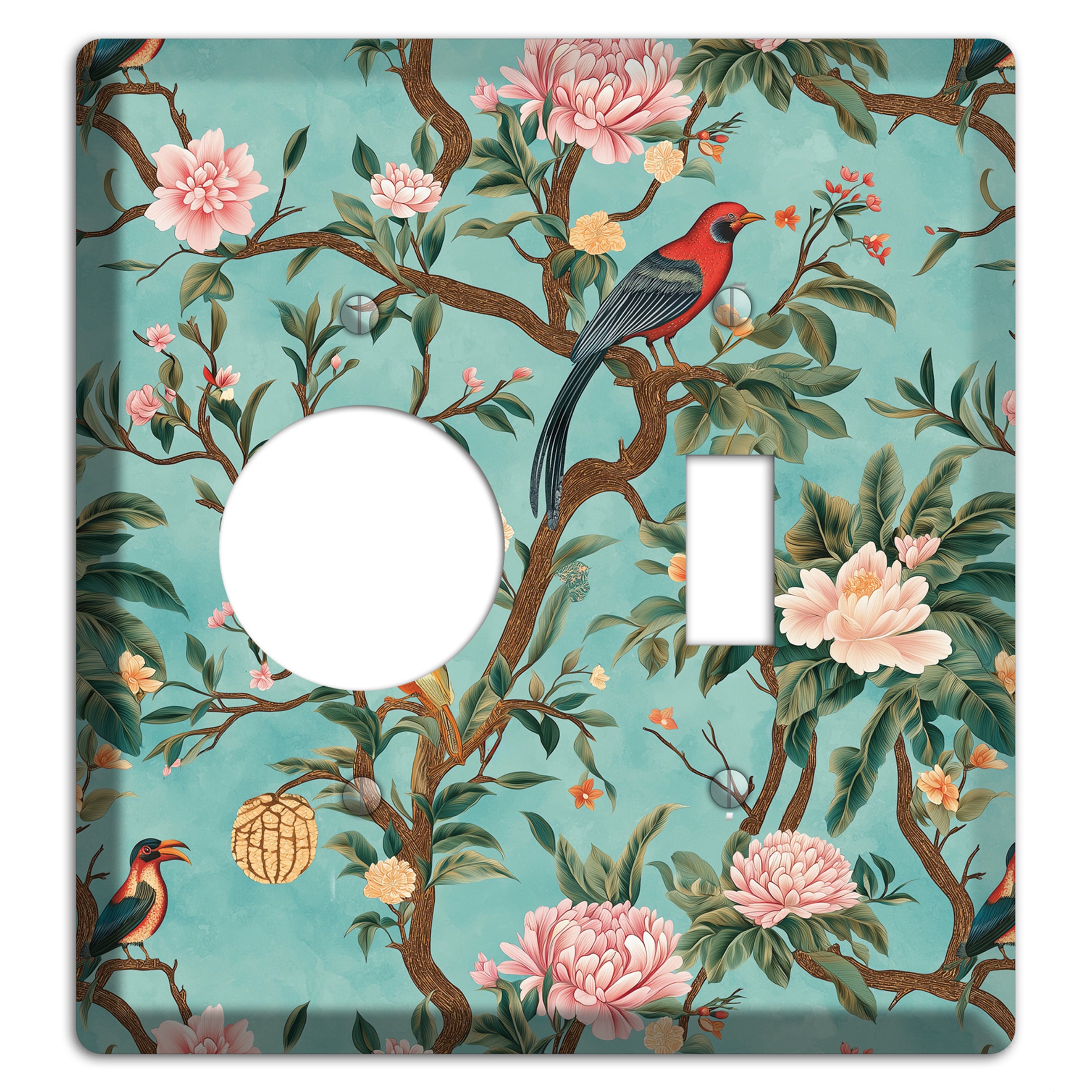 Jade Garden Reverie Receptacle / Toggle Wallplate
