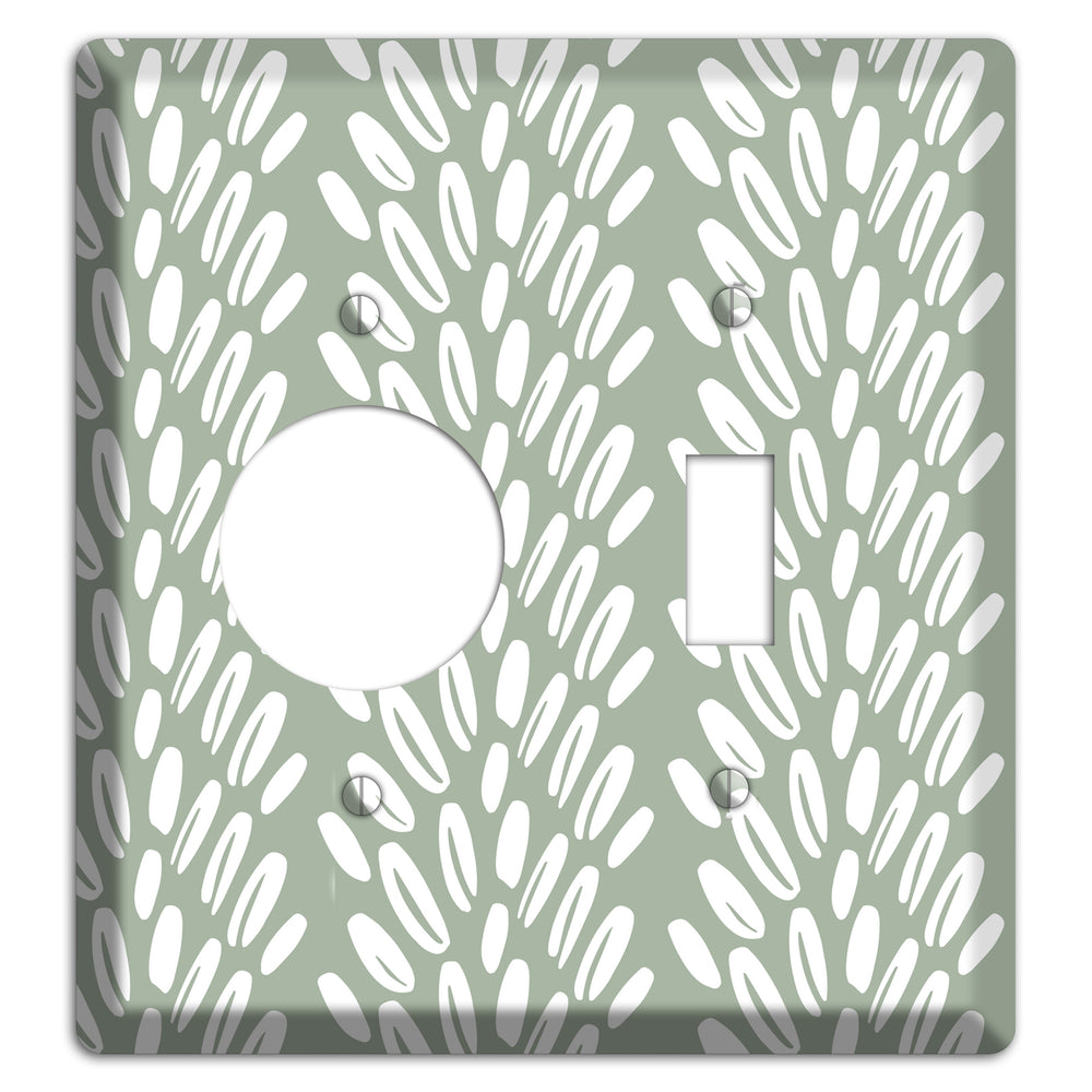 Harvest Whisper Receptacle / Toggle Wallplate