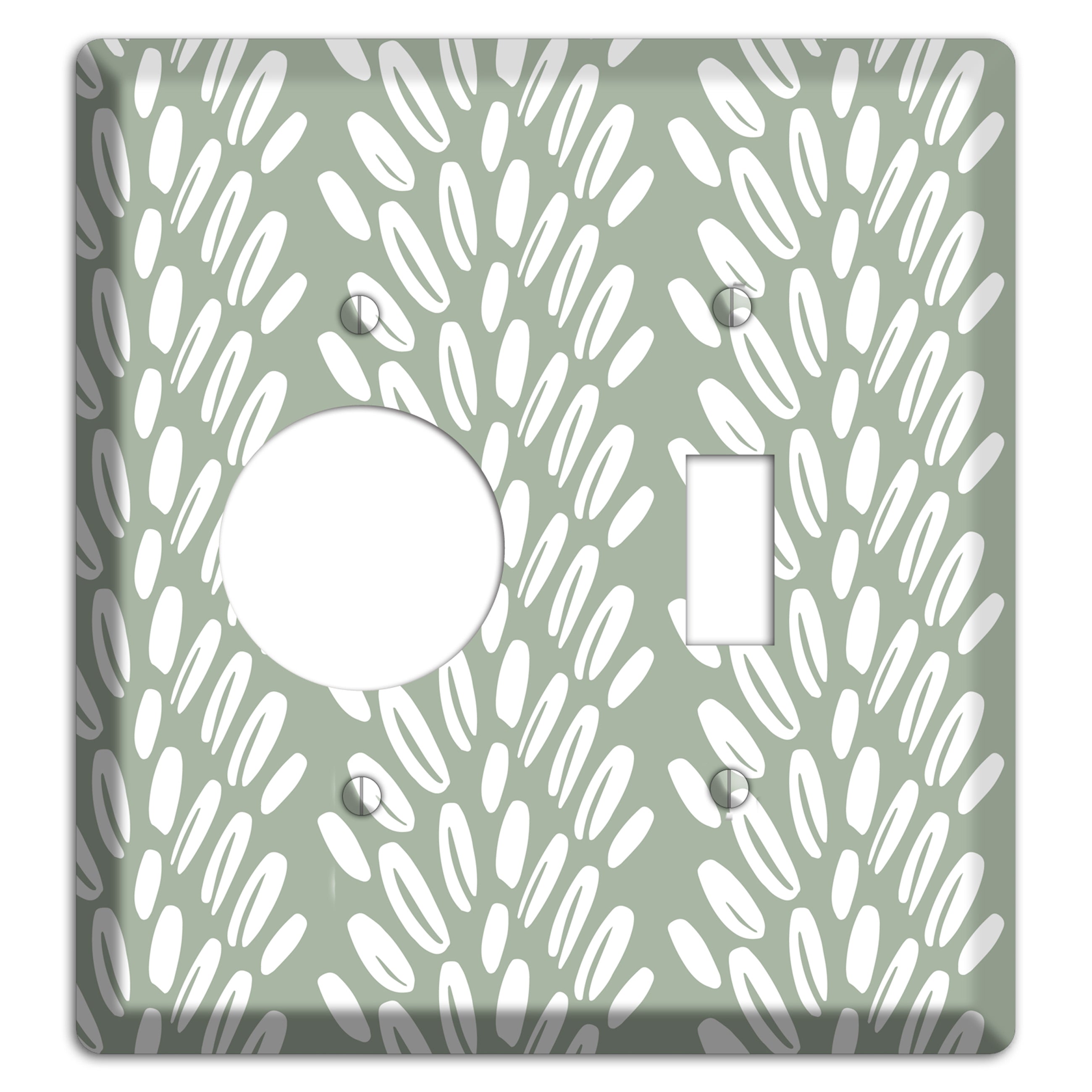 Harvest Whisper Receptacle / Toggle Wallplate