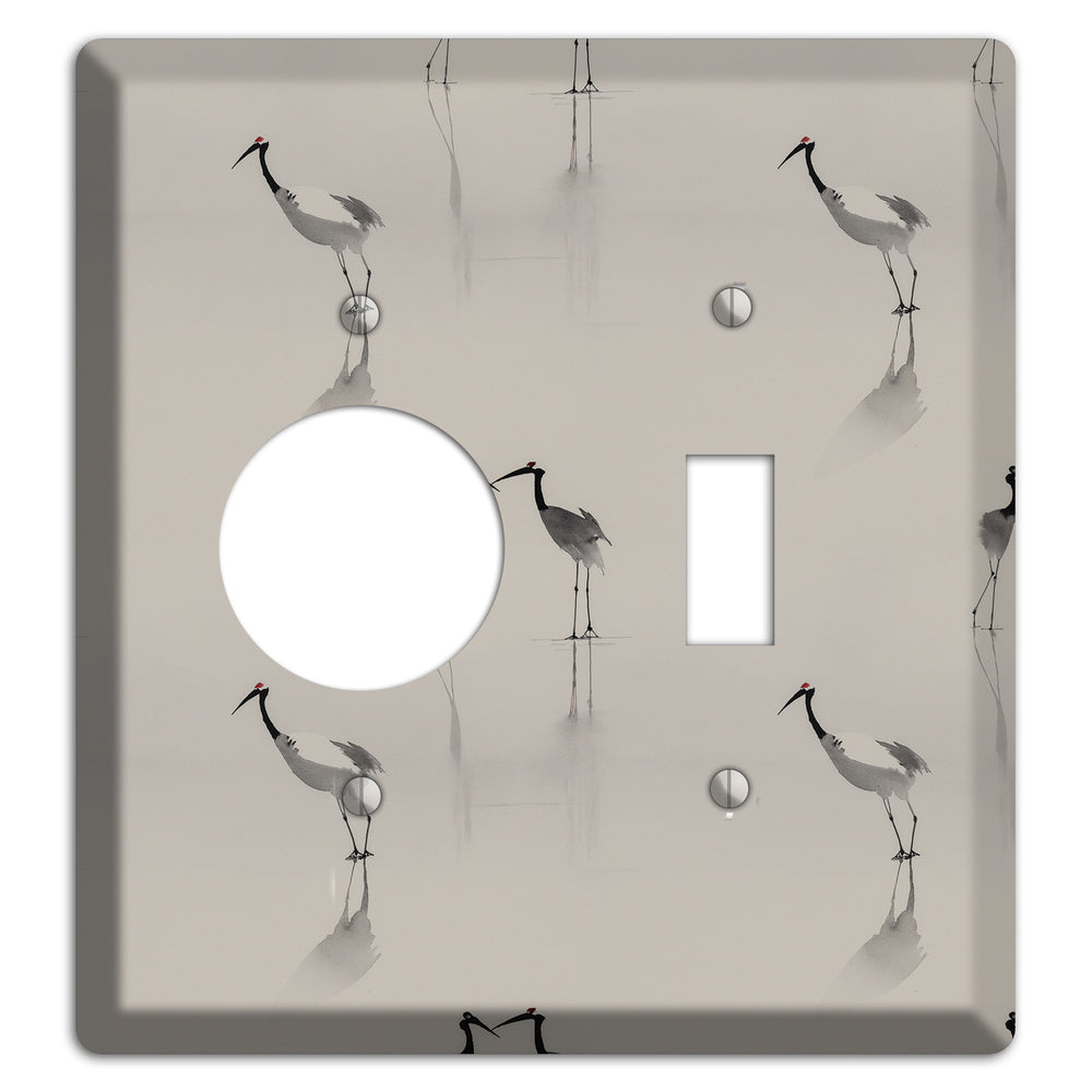 Mist & Mirror Vigil Receptacle / Toggle Wallplate
