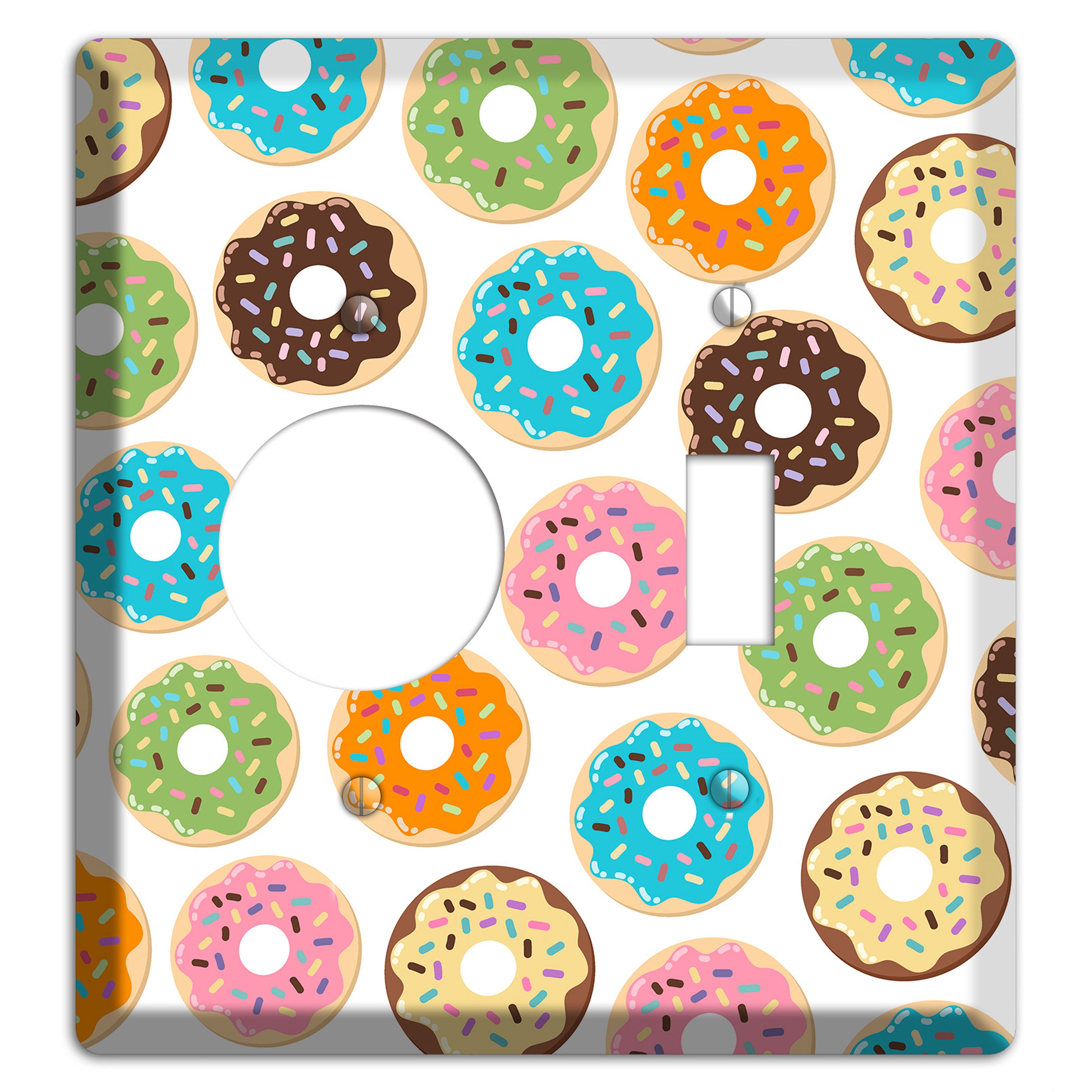 Sprinkle Party Receptacle / Toggle Wallplate