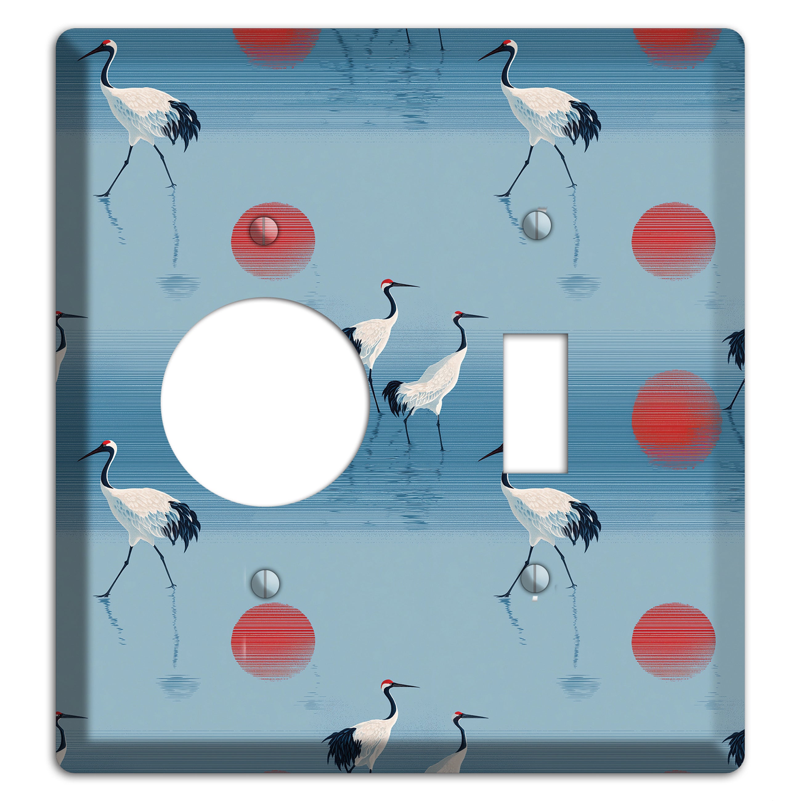 Scarlet Sun Shallows Receptacle / Toggle Wallplate