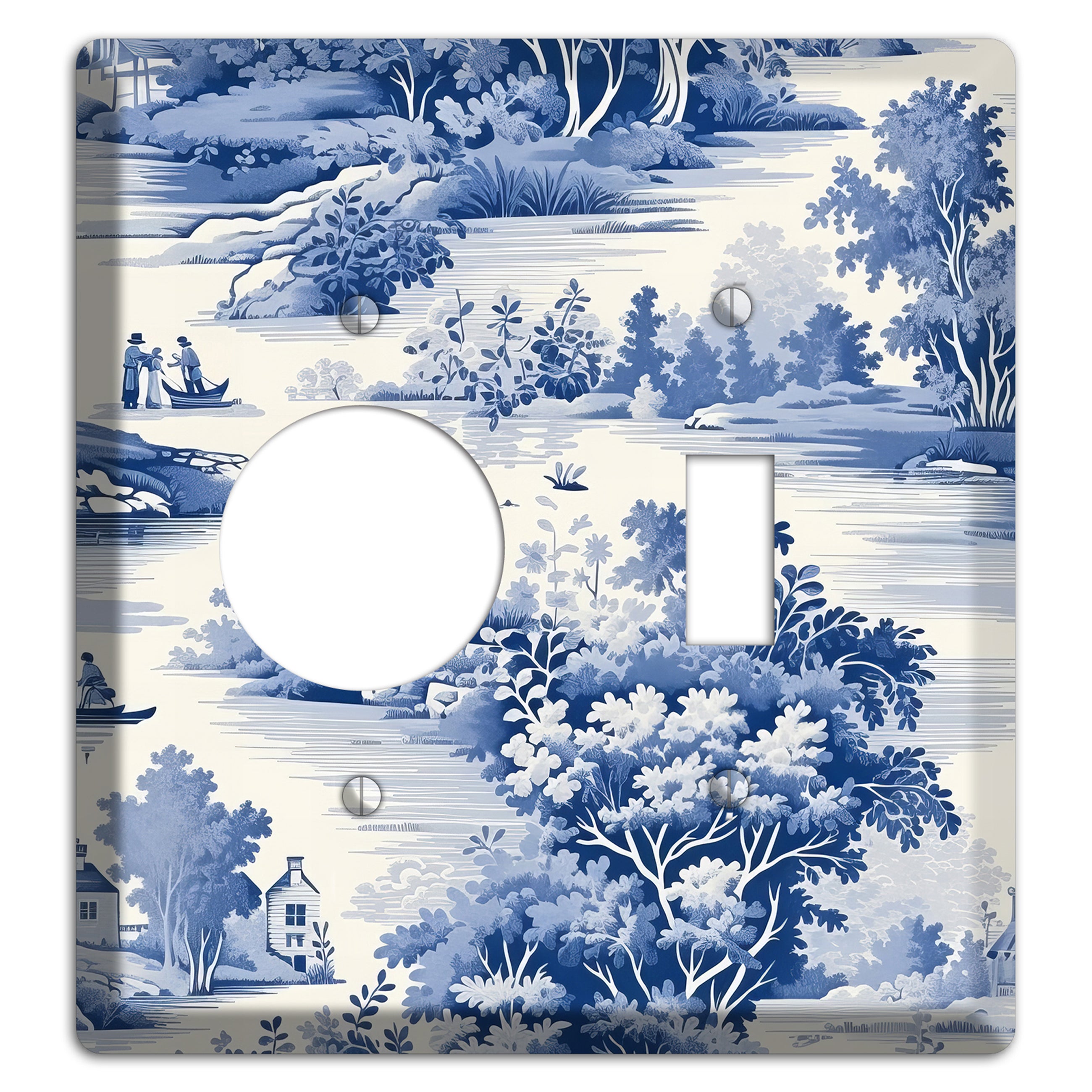 River & Reverie Receptacle / Toggle Wallplate