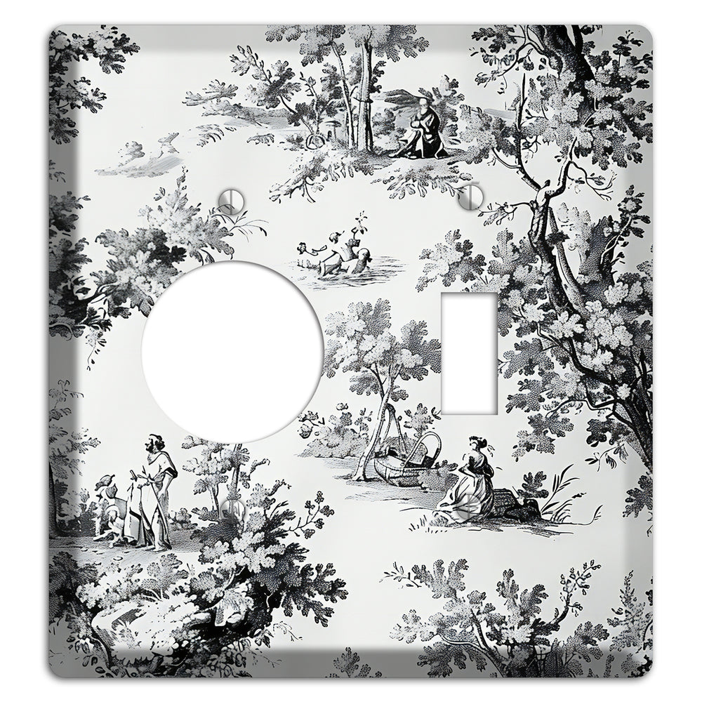 Pastoral Whisper Receptacle / Toggle Wallplate