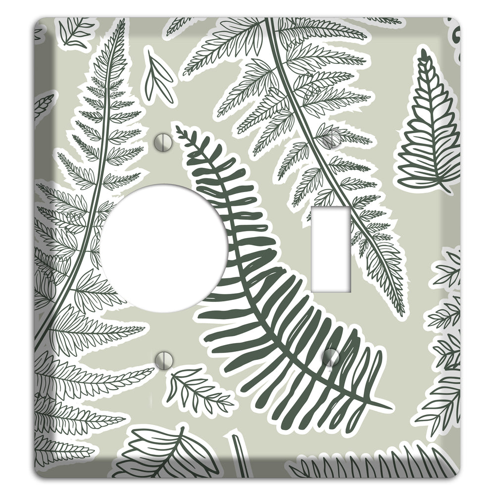Forest Floor Scatter Receptacle / Toggle Wallplate