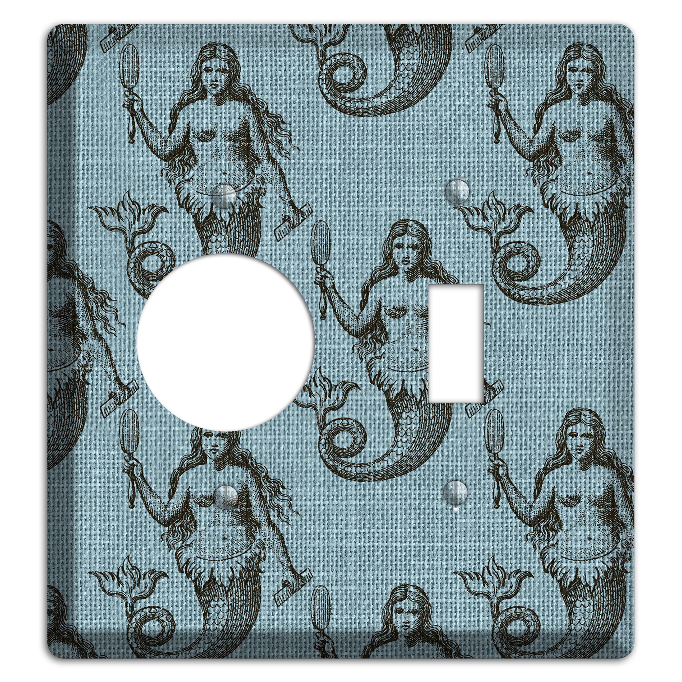 Siren’s Reflection Receptacle / Toggle Wallplate