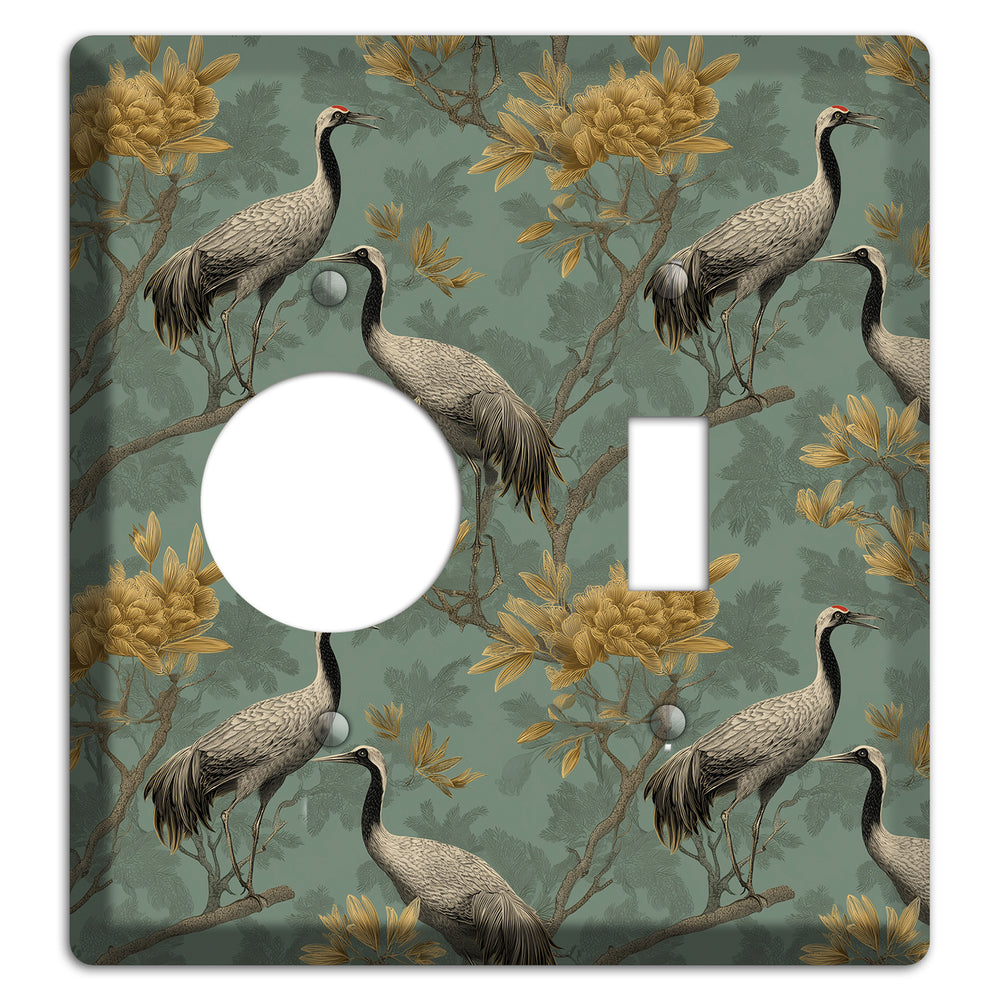 Sage Garden Vigil Receptacle / Toggle Wallplate