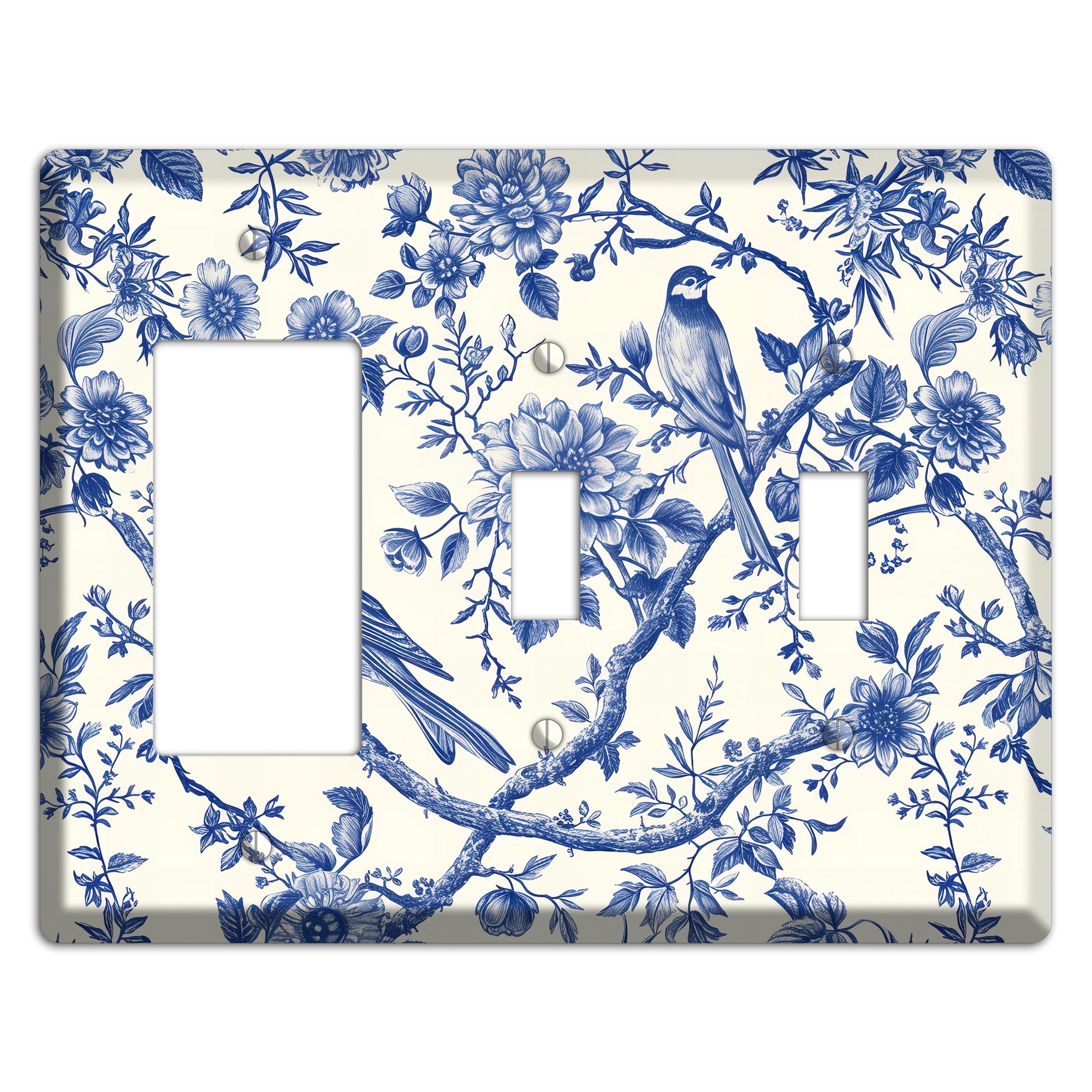 Willow Song Garden Rocker / 2 Toggle Wallplate