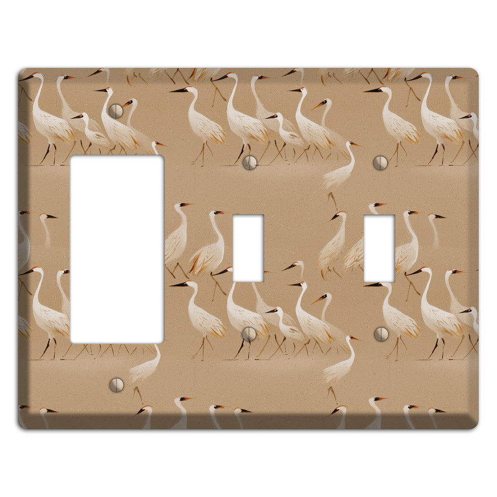 Sandy Shore Gathering Rocker / 2 Toggle Wallplate