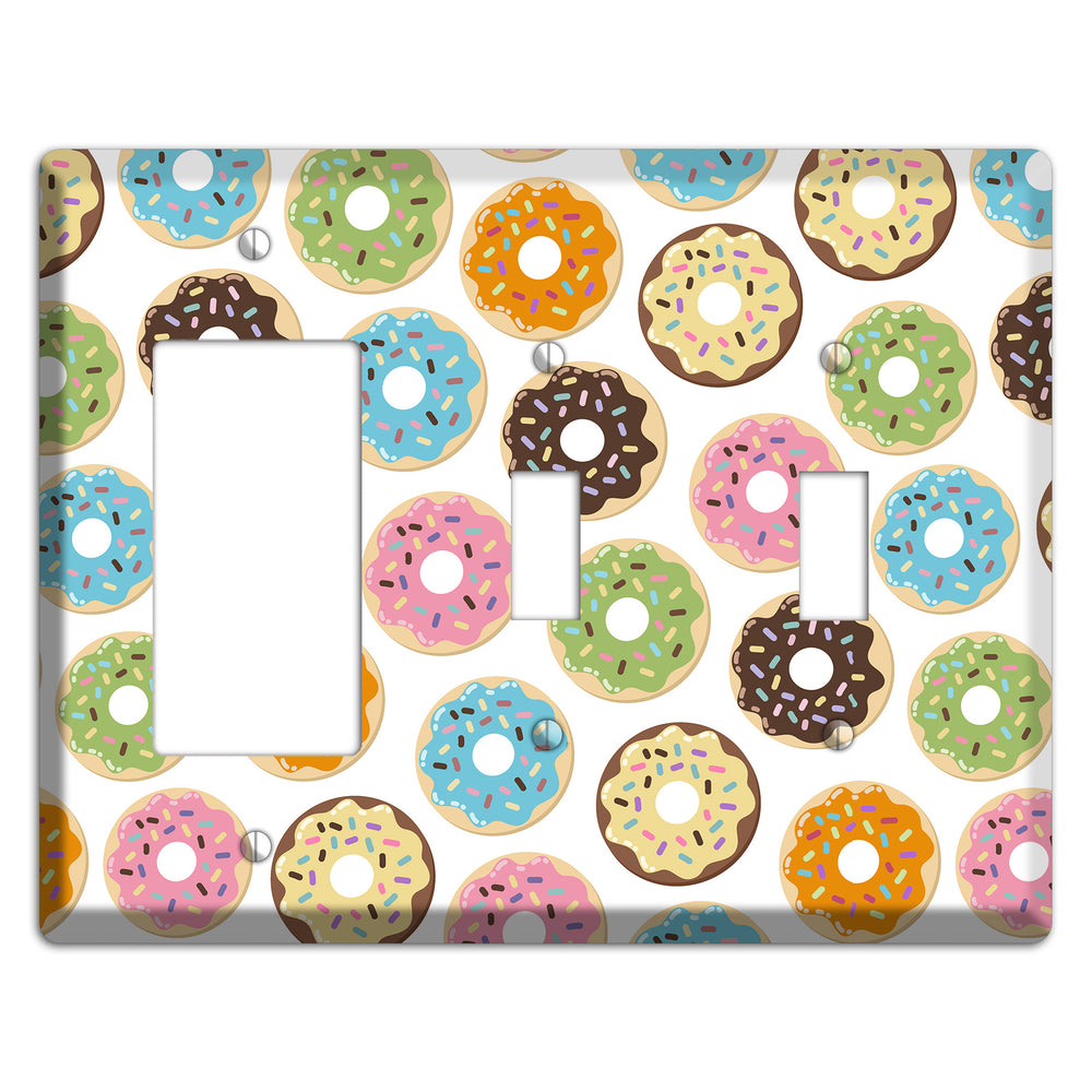 Sprinkle Party Rocker / 2 Toggle Wallplate