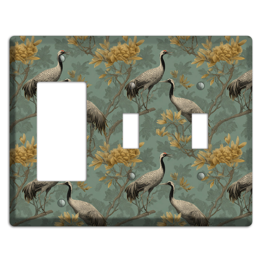 Sage Garden Vigil Rocker / 2 Toggle Wallplate