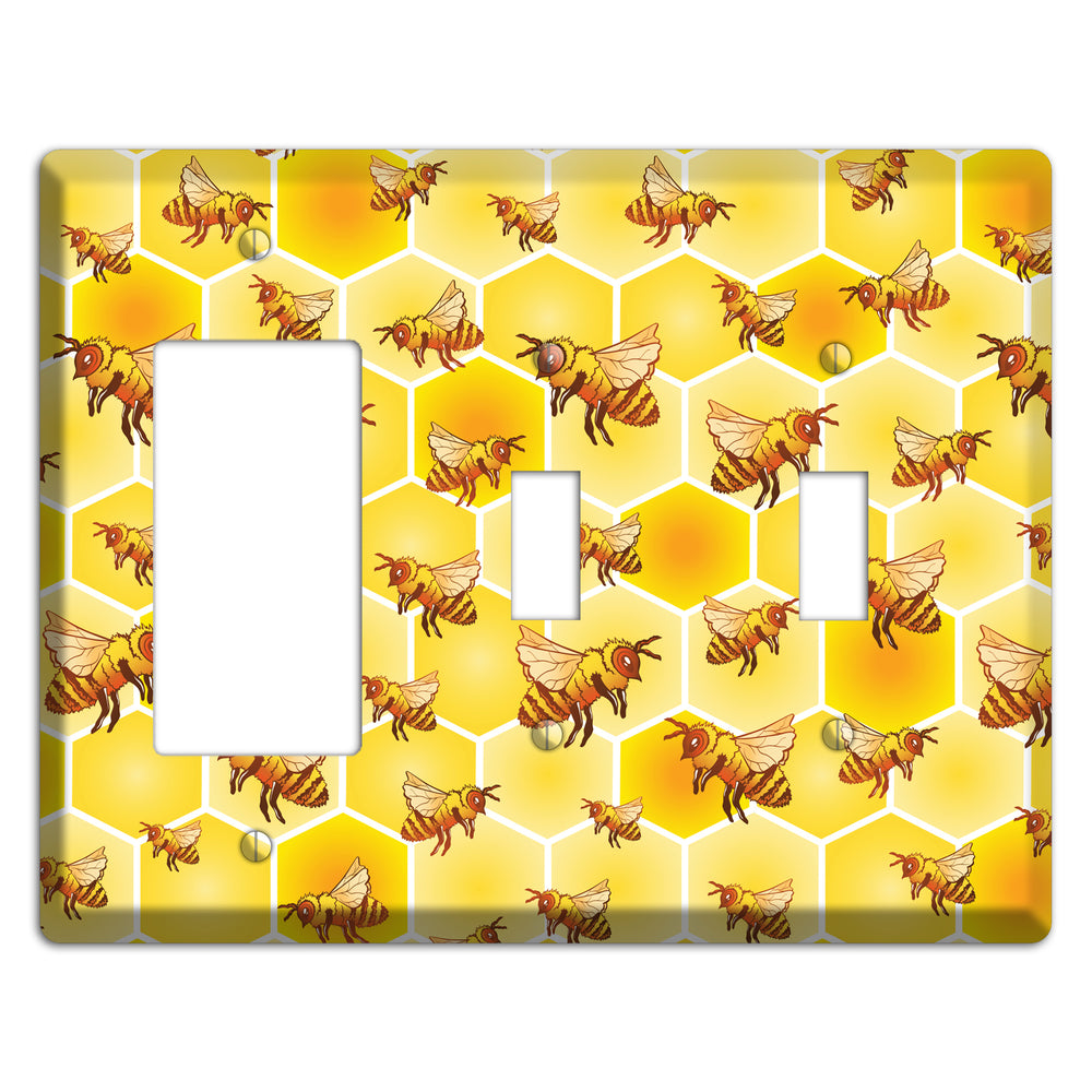 Colony in Motion Rocker / 2 Toggle Wallplate