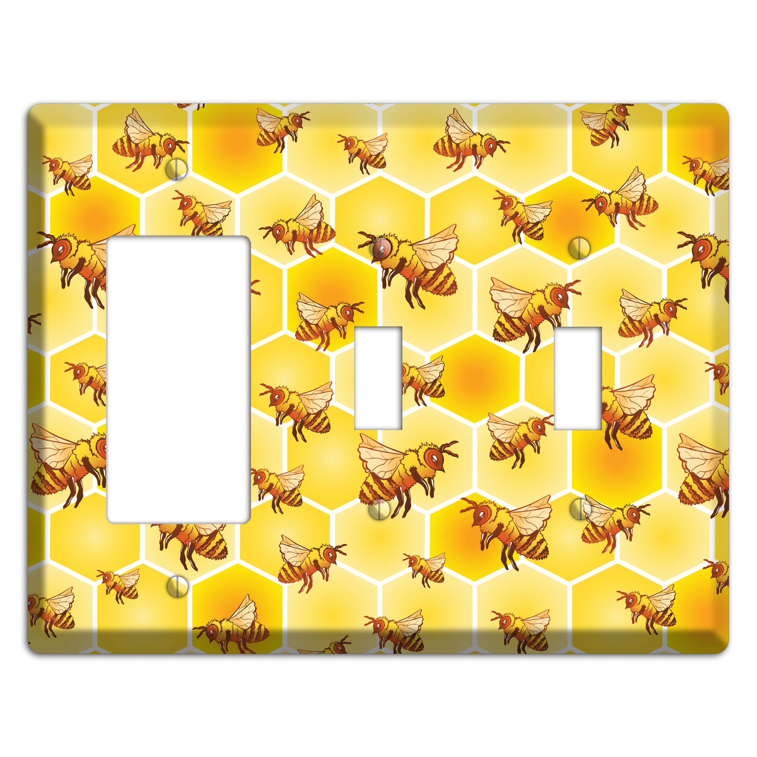 Colony in Motion Rocker / 2 Toggle Wallplate