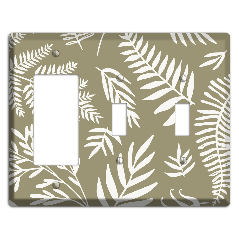 Fernweh & Fog Rocker / 2 Toggle Wallplate
