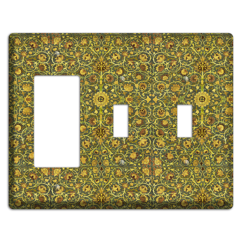Heirloom Vinework Rocker / 2 Toggle Wallplate