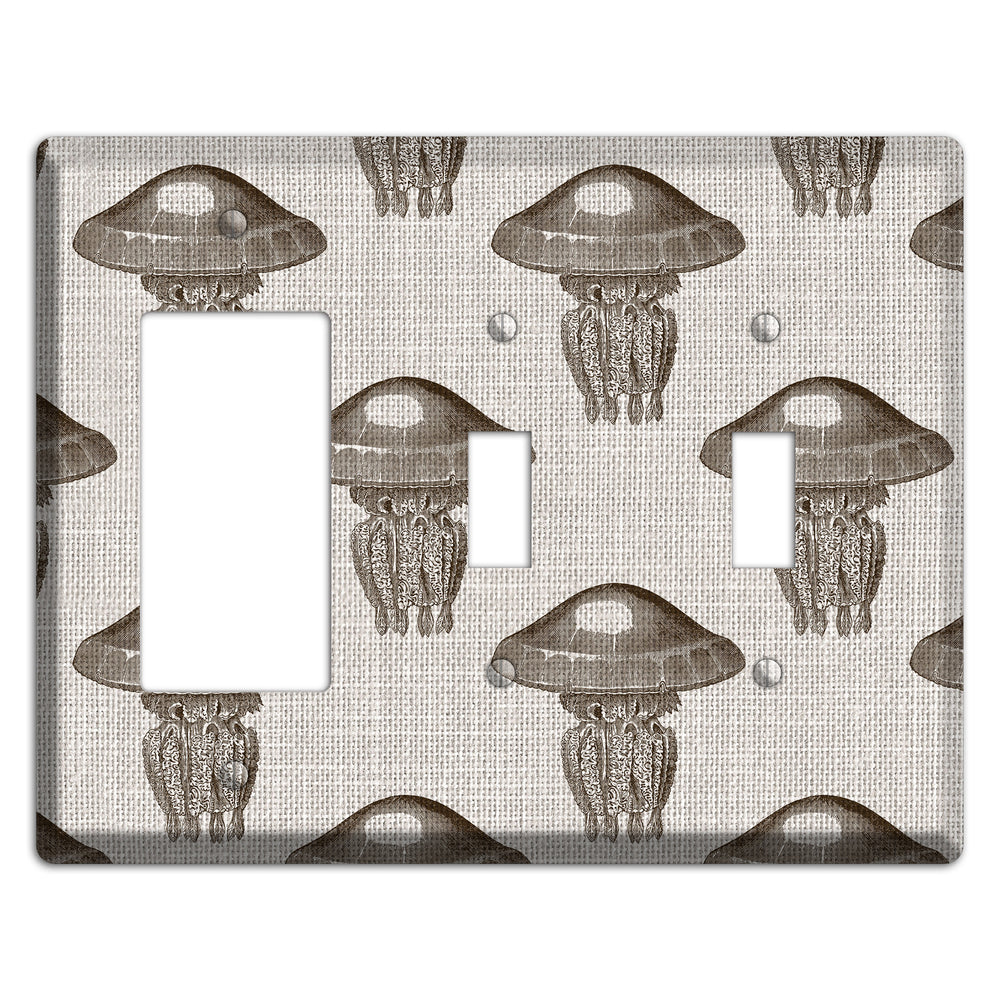Jelly Drift Rocker / 2 Toggle Wallplate