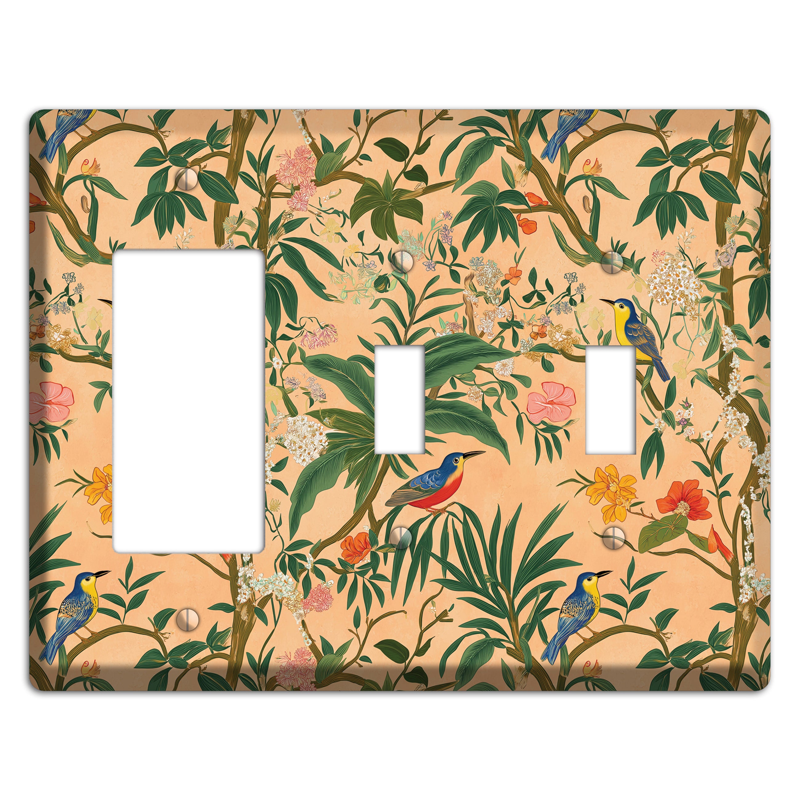 Canopy Serenade Rocker / 2 Toggle Wallplate