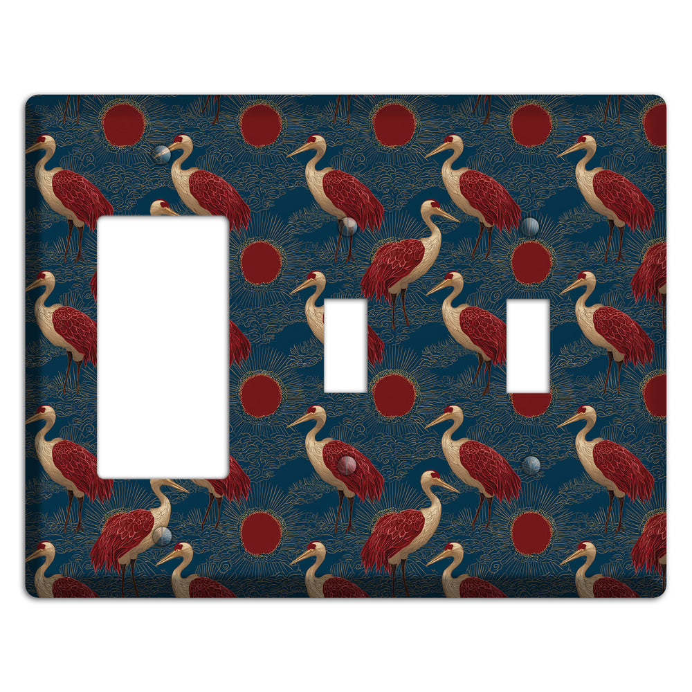 Indigo Sun Vigil Rocker / 2 Toggle Wallplate