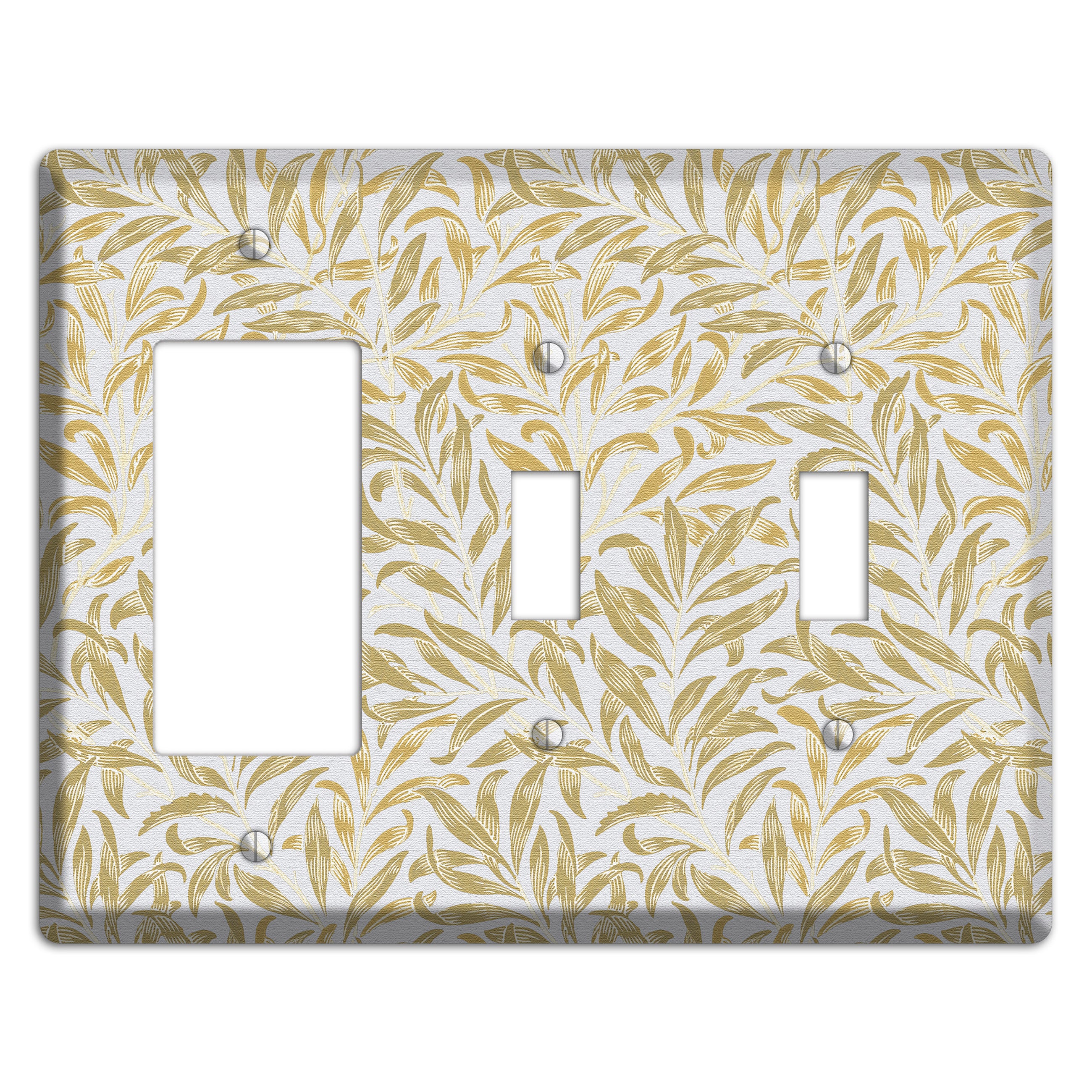 Gilded Meadow Rocker / 2 Toggle Wallplate