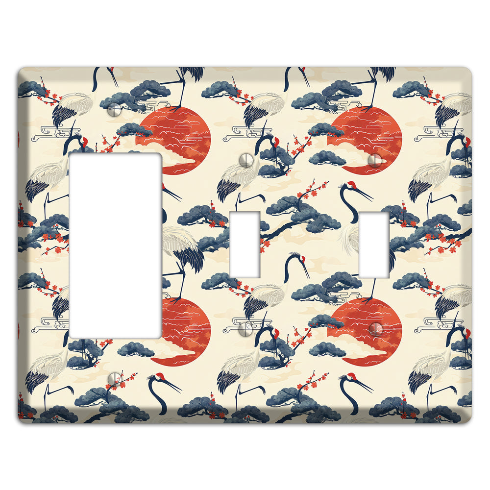 Untitled Design Rocker / 2 Toggle Wallplate