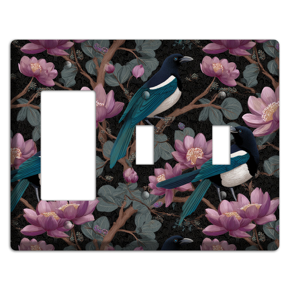 Magpie Moon Garden Rocker / 2 Toggle Wallplate