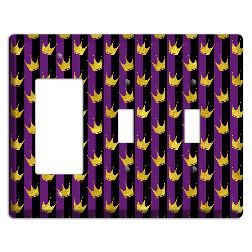 Royal Parade Rocker / 2 Toggle Wallplate