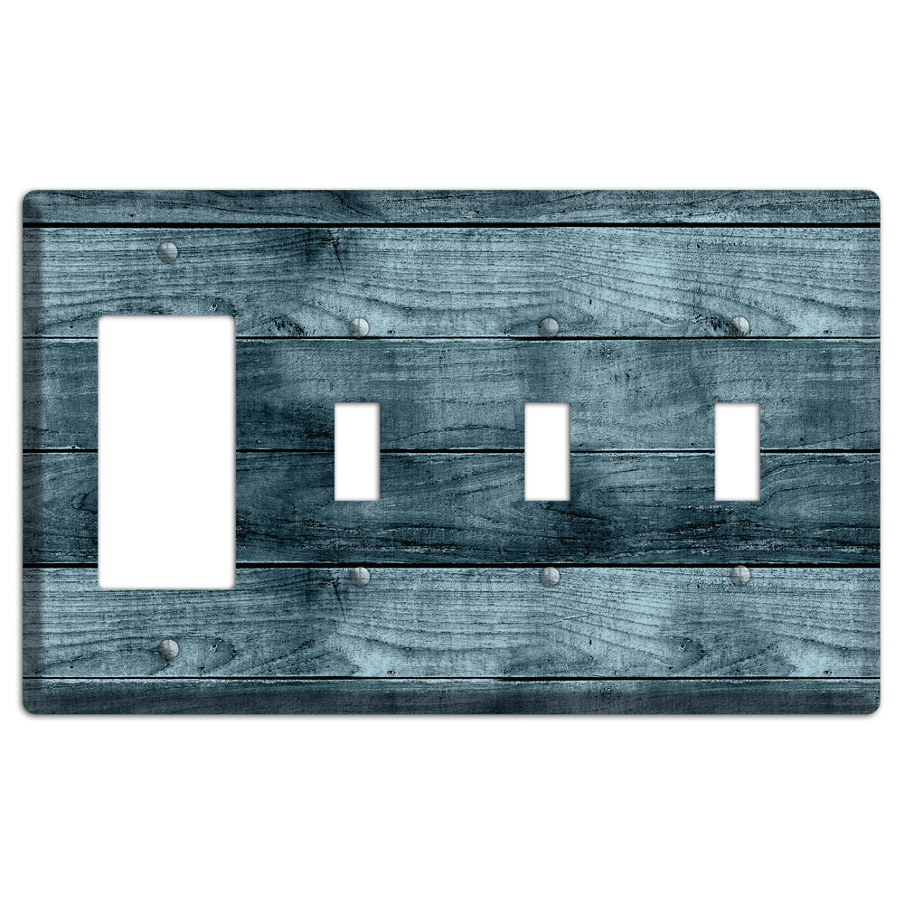 Bluewater Boards Rocker / 3 Toggle Wallplate
