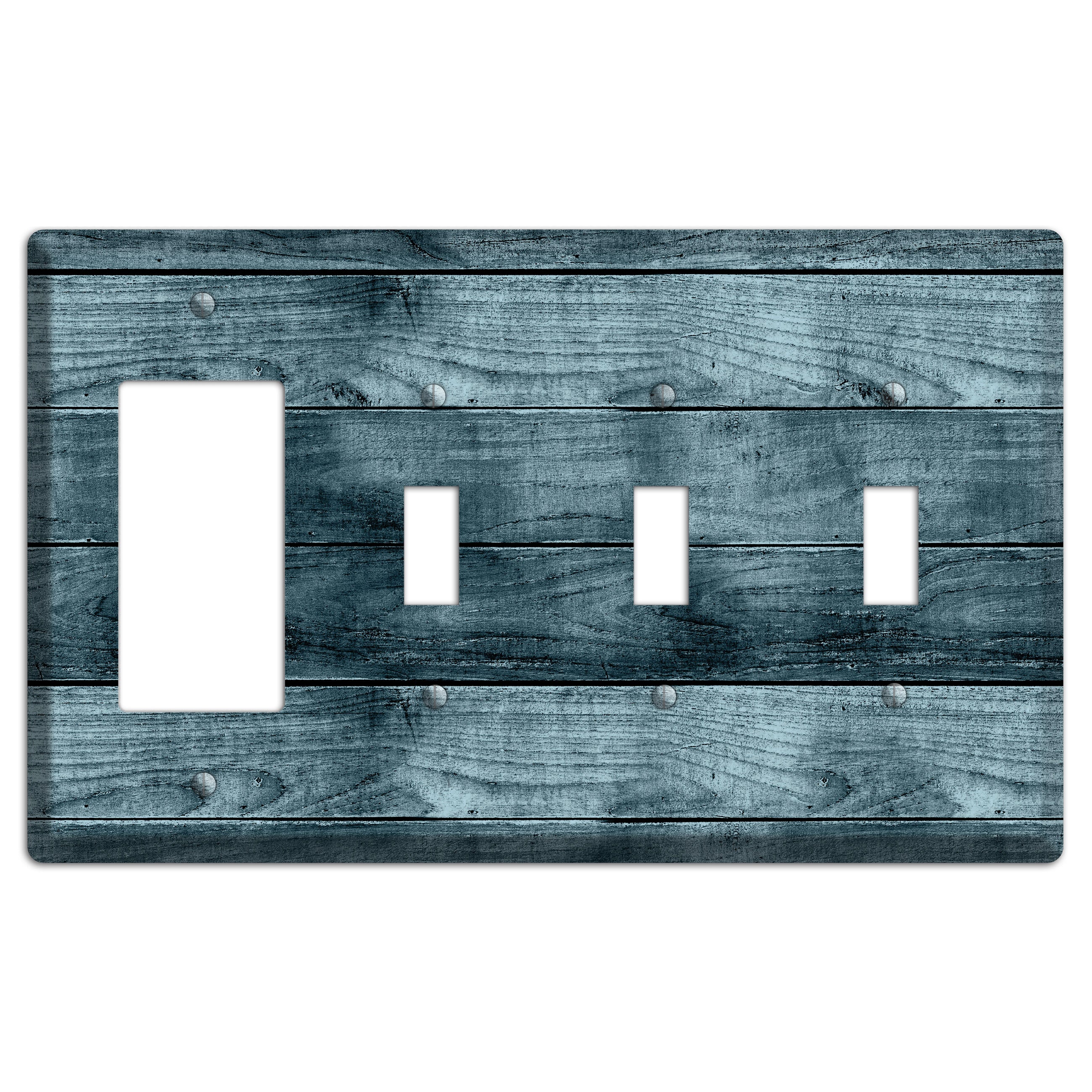 Bluewater Boards Rocker / 3 Toggle Wallplate