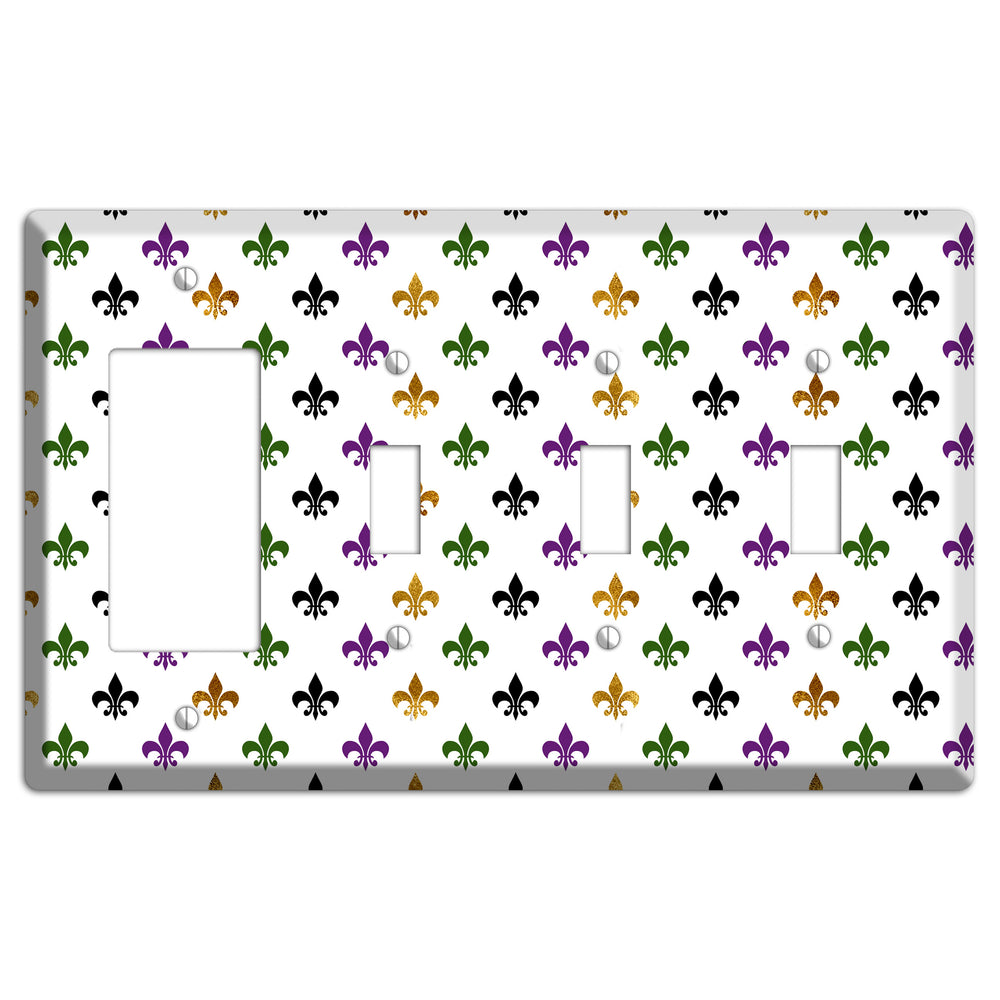Daylight Royale Rocker / 3 Toggle Wallplate