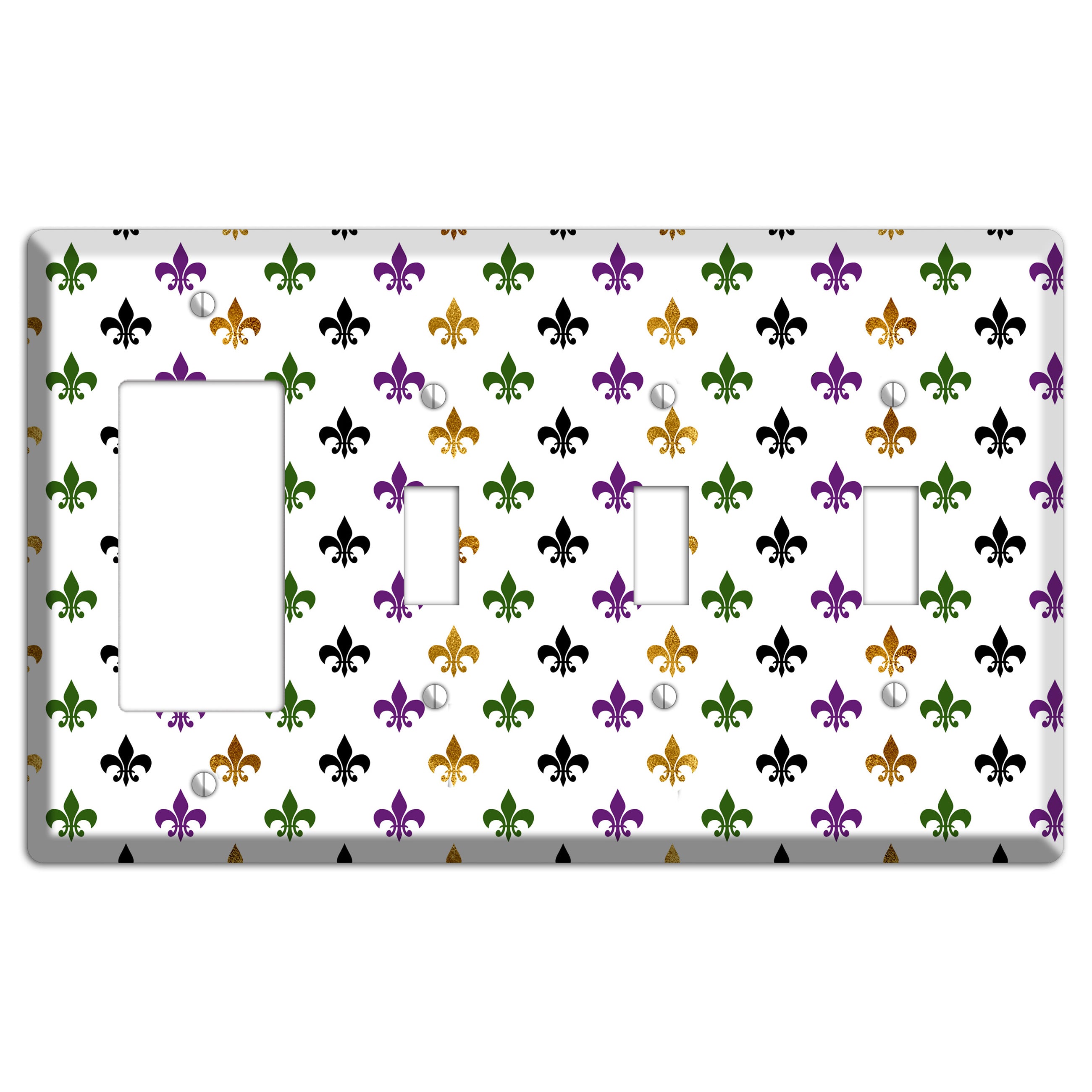 Daylight Royale Rocker / 3 Toggle Wallplate