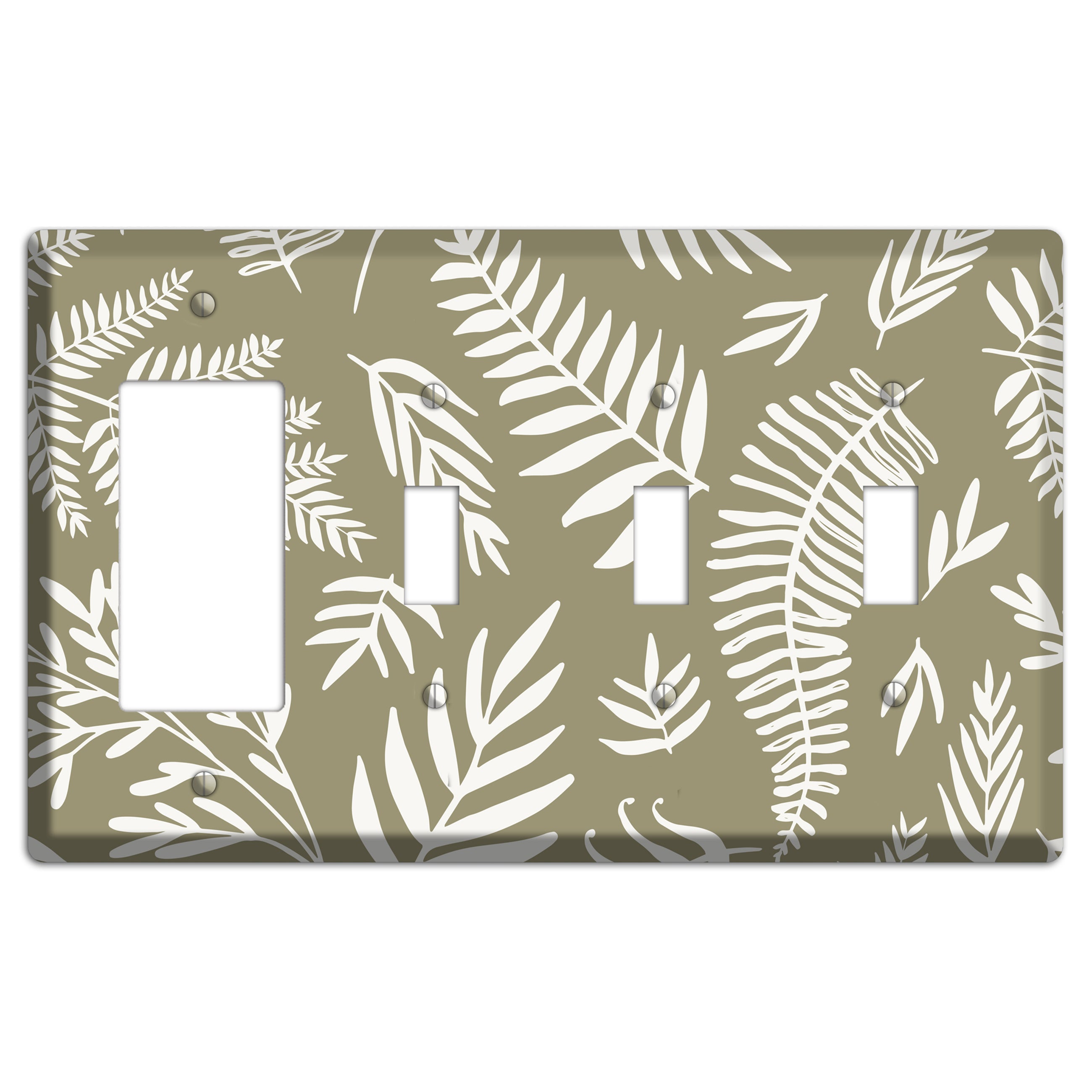Fernweh & Fog Rocker / 3 Toggle Wallplate