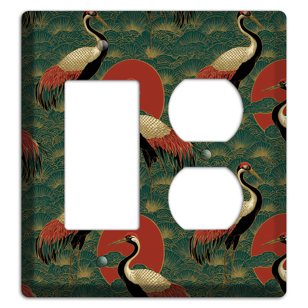 Jade Sun Sentinels Rocker / Duplex Wallplate